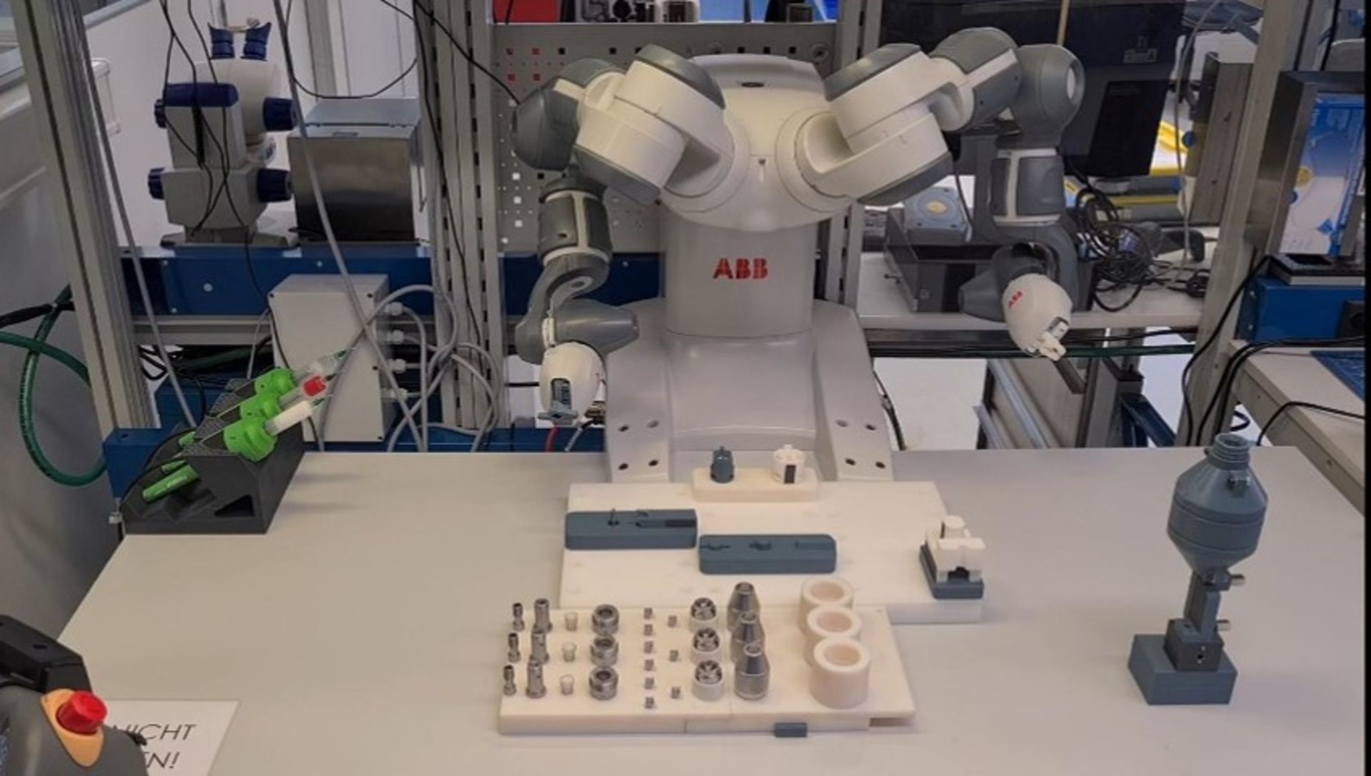 ABB IRB 14000 + PL-D Box YuMi -Dual Arm Robot (2021) Never Used in Production