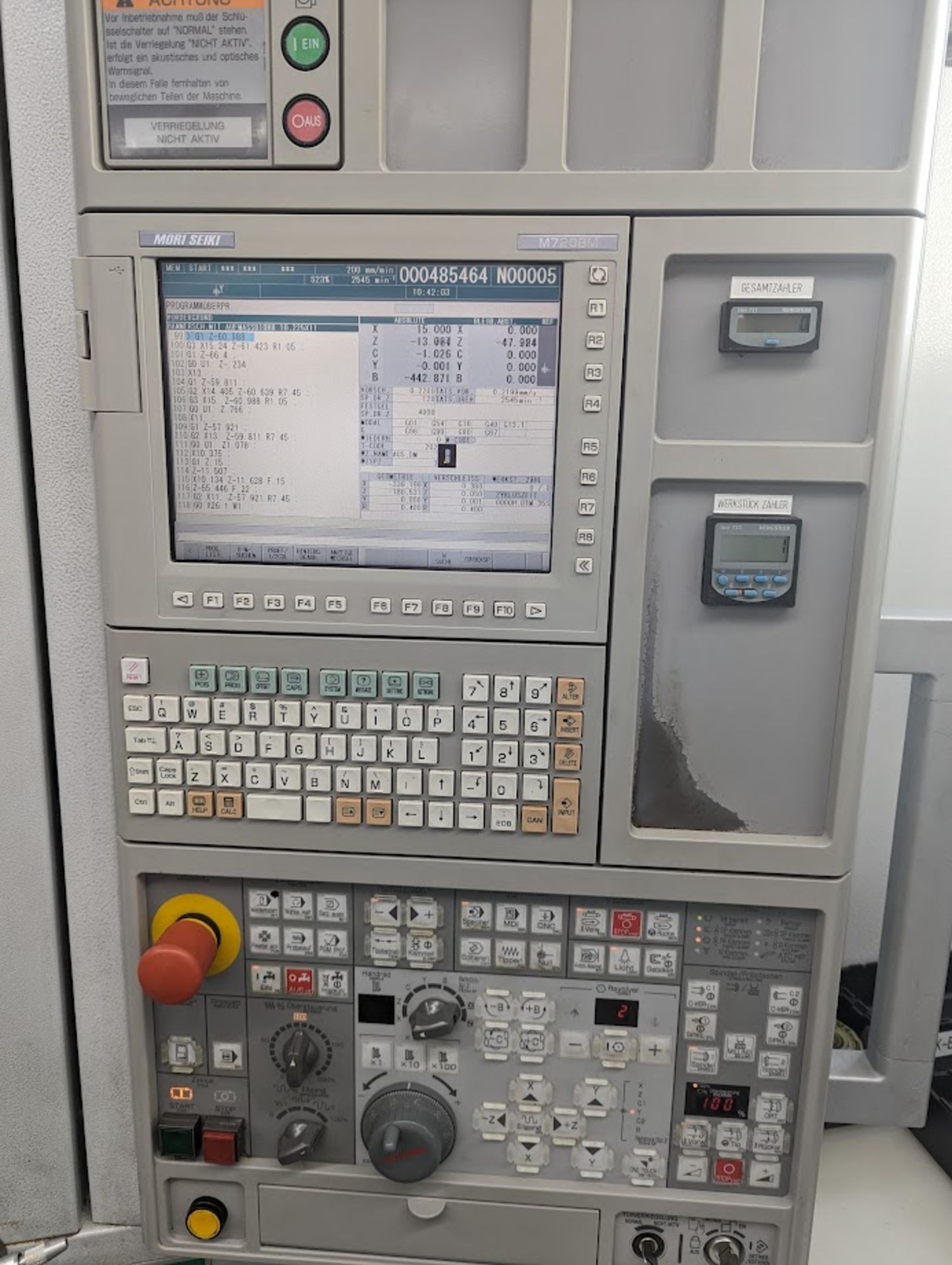 Mori Seiki NL2000Y/500 4-Axis Turning Centre - Image 2 of 20