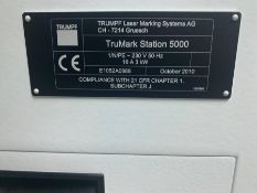 Trumpf TruMark Station 5000 Laser Marker, Year of Manufacture 2010