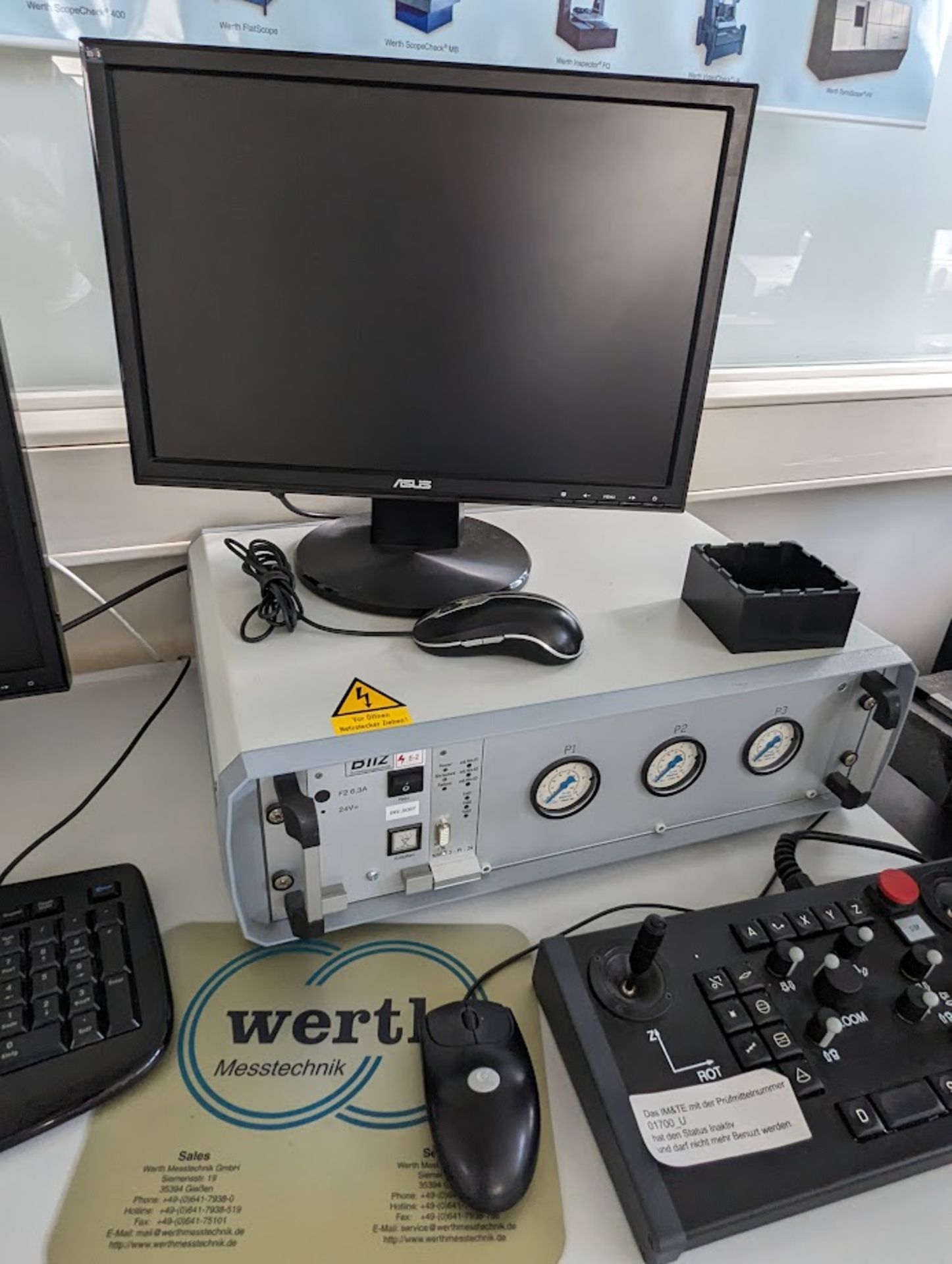 Werth Scope-Check 400/FB/Z400x400x300 3D CNC Co-ordinate Measuring Machine - Bild 6 aus 7