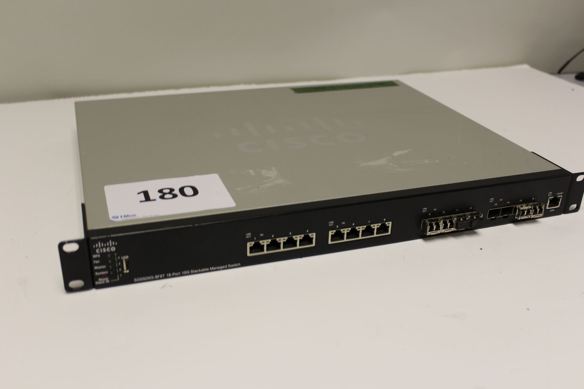 Cisco SG550XG-8F8T 16 Port Manged Switch