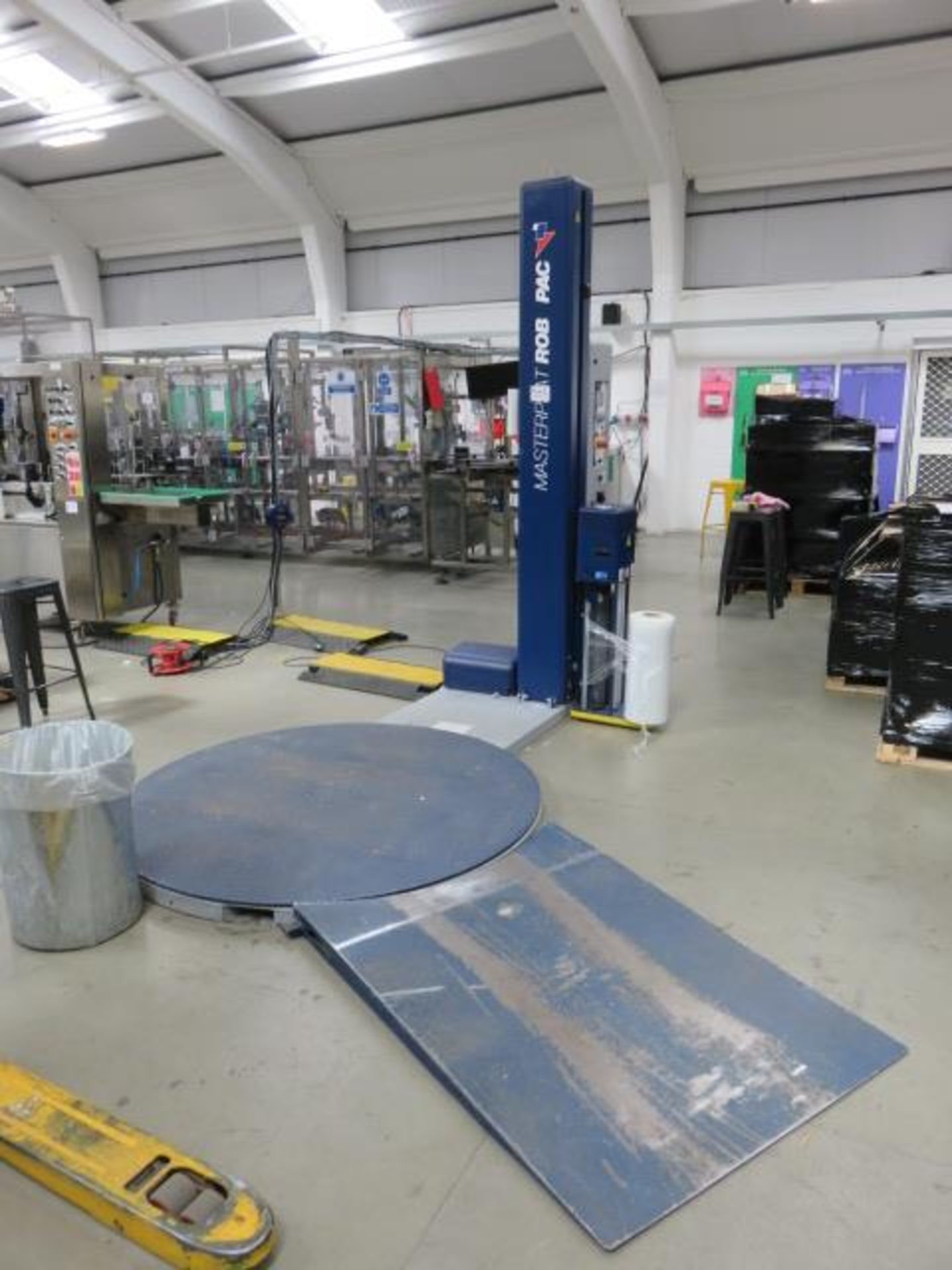 1, Robopac Masterplat Plus EGS Floor Standing Pallet Wrapper. Serial No. 30178344 (2019) - Image 2 of 2