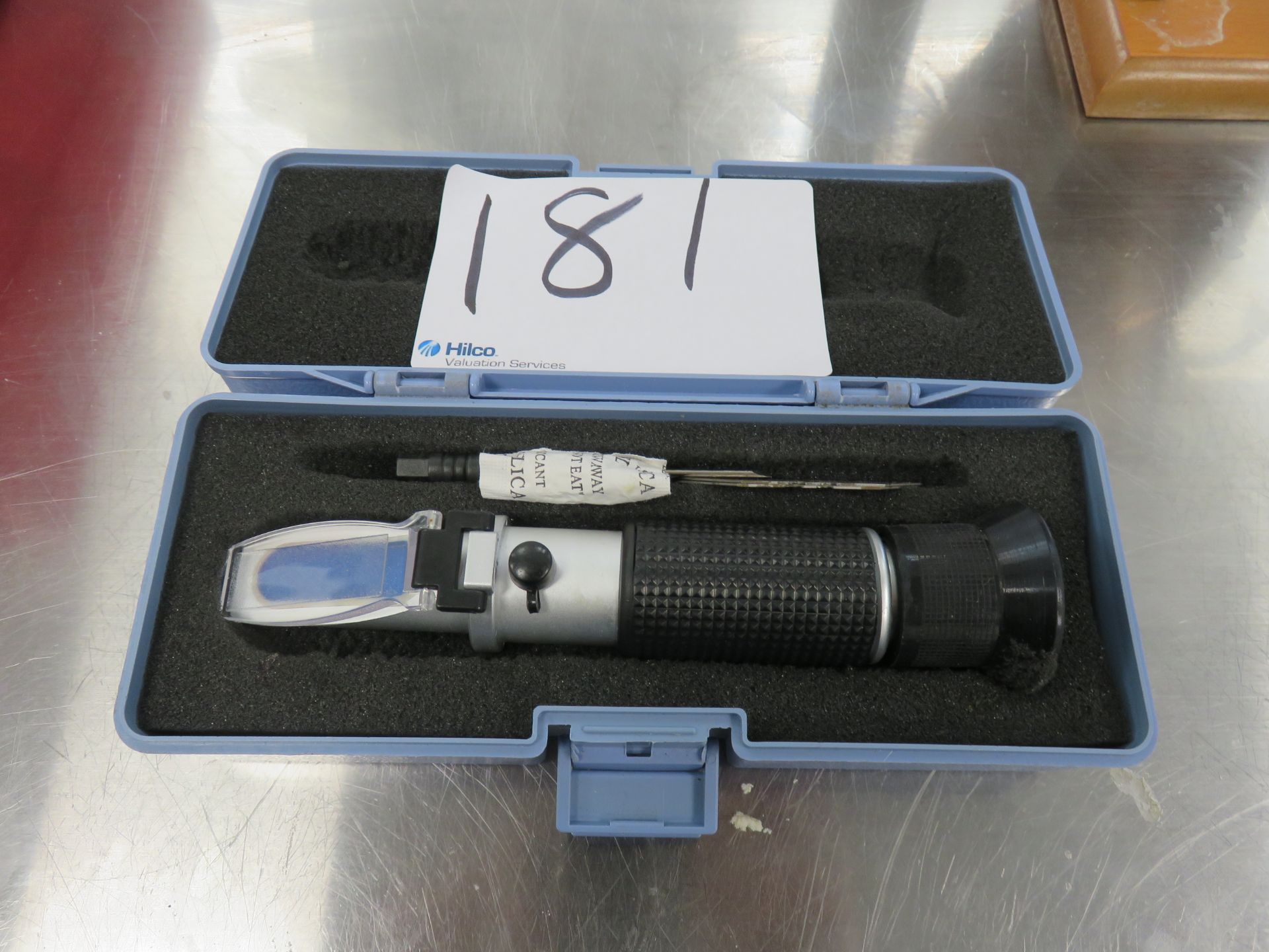 Portable Refractometer Sugar Meter Serial No. X000J6Y491