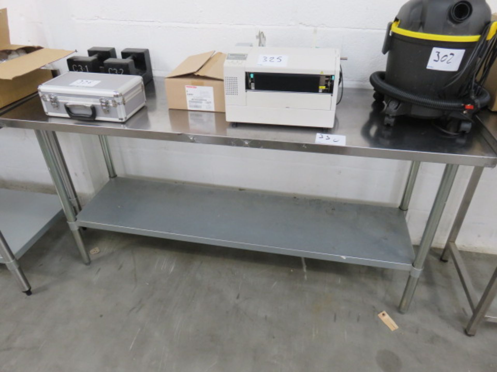 (6) Various Stainless Steel Tables As Lotted - Image 3 of 6