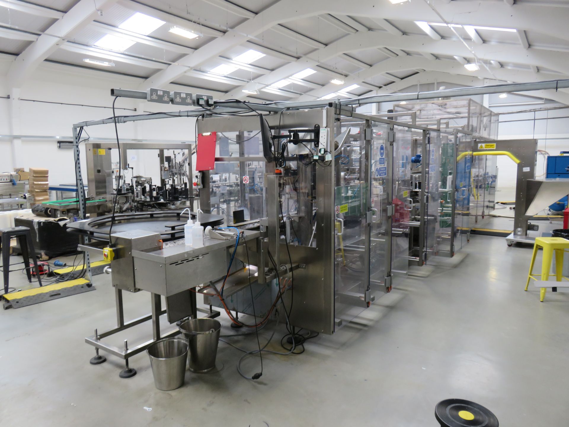 (1) 1200 Bottles/Hour 20cl - 70cl Bottle Filling Line (Commissioned 2019) Comprising: (1) Unbadged B