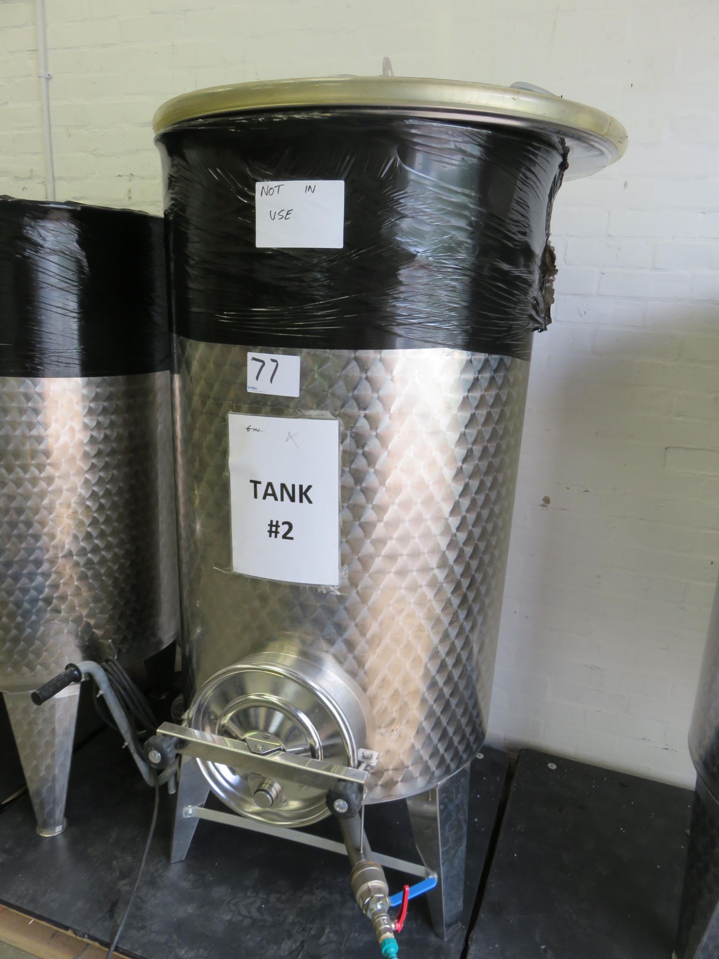 1, Approx 300 Litre Stainless Steel Holding Tank