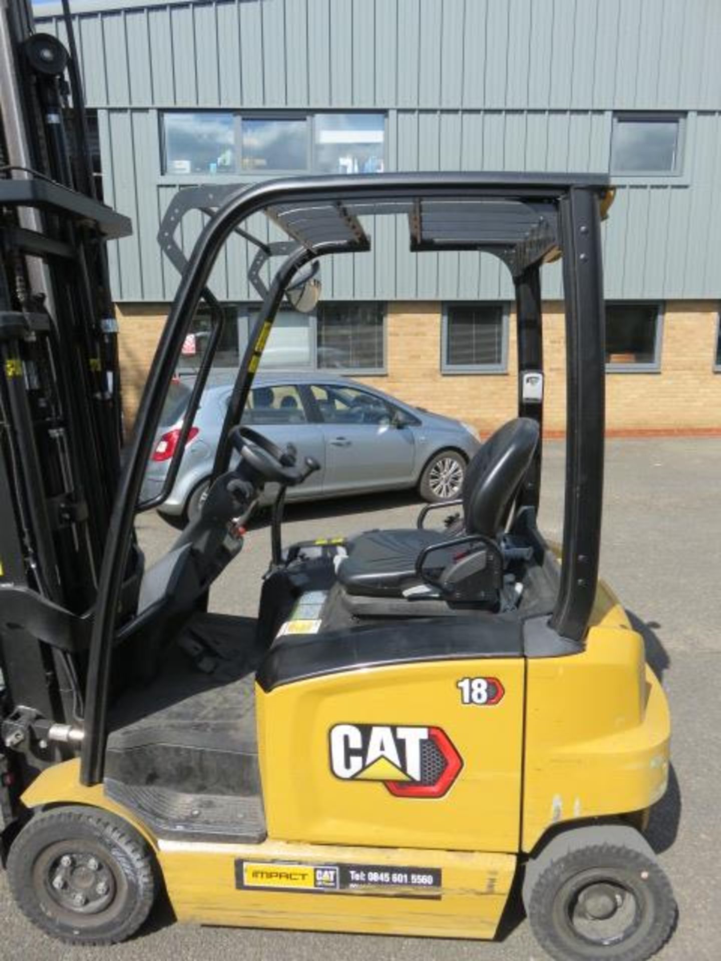 1, Caterpillar EP18 CAN Electric Forklift Truck, Serial No. ETB27A 50102 (2020) with 1800kg Capacit - Image 3 of 4