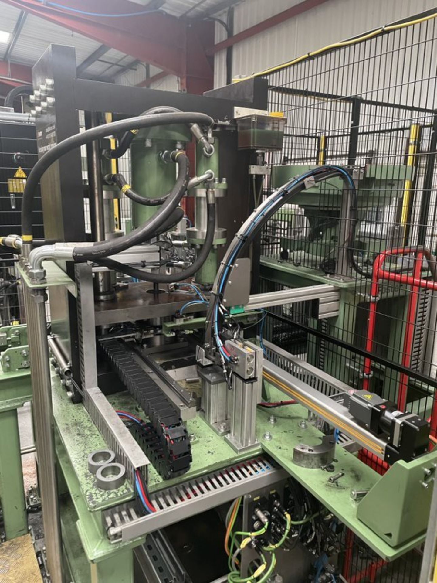 LB Foster Automation Brass Nut and Liner Forming Machine (2019), Serial Number 001 - Image 8 of 17