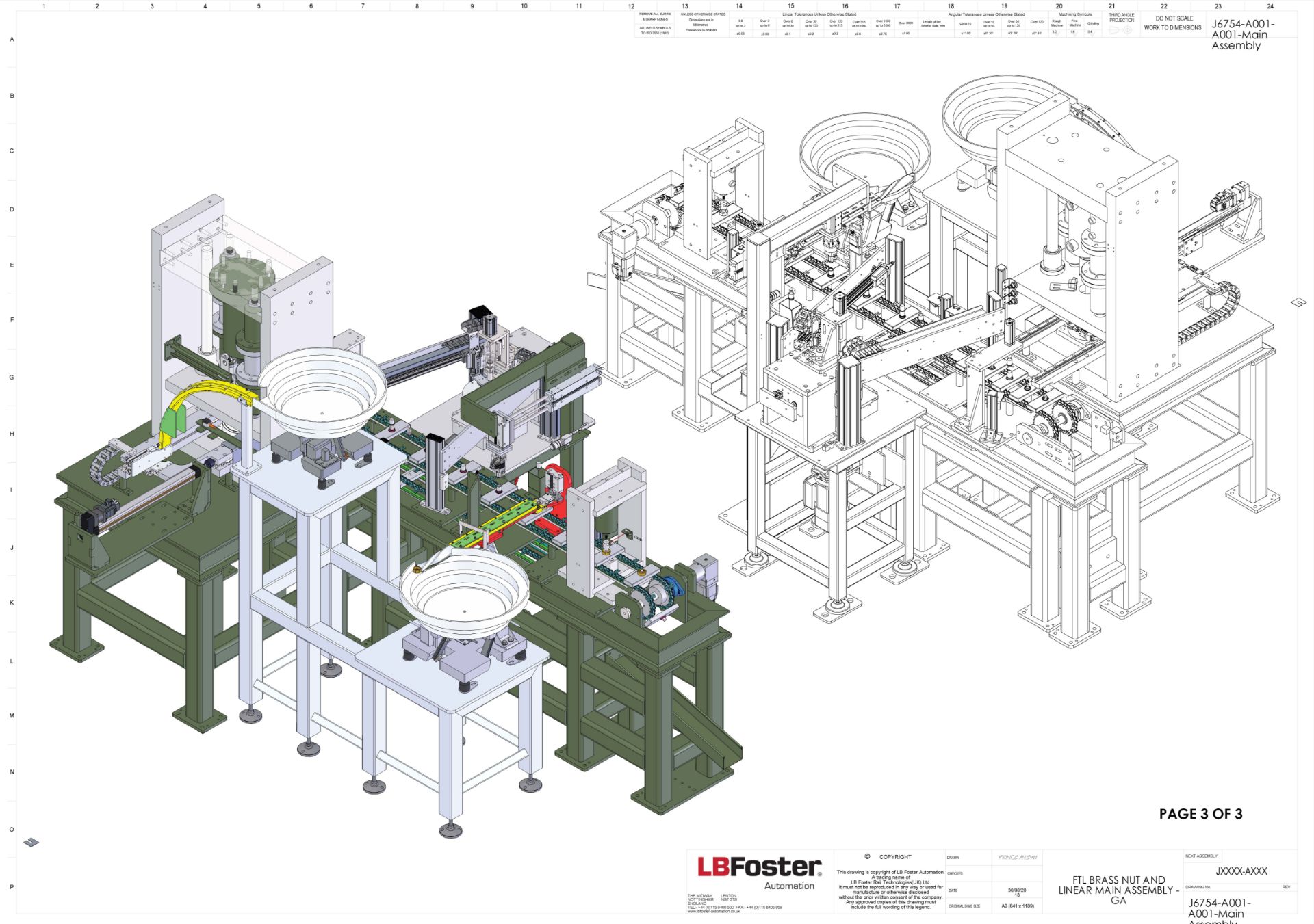 LB Foster Automation Brass Nut and Liner Forming Machine (2019), Serial Number 001 - Image 13 of 17