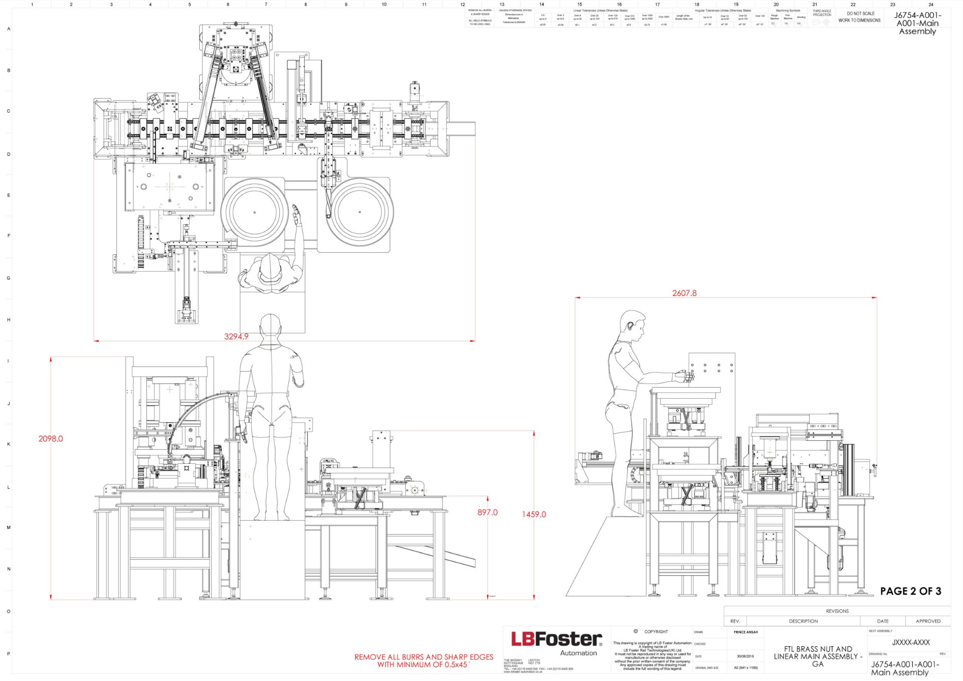LB Foster Automation Brass Nut and Liner Forming Machine (2019), Serial Number 001 - Image 12 of 17