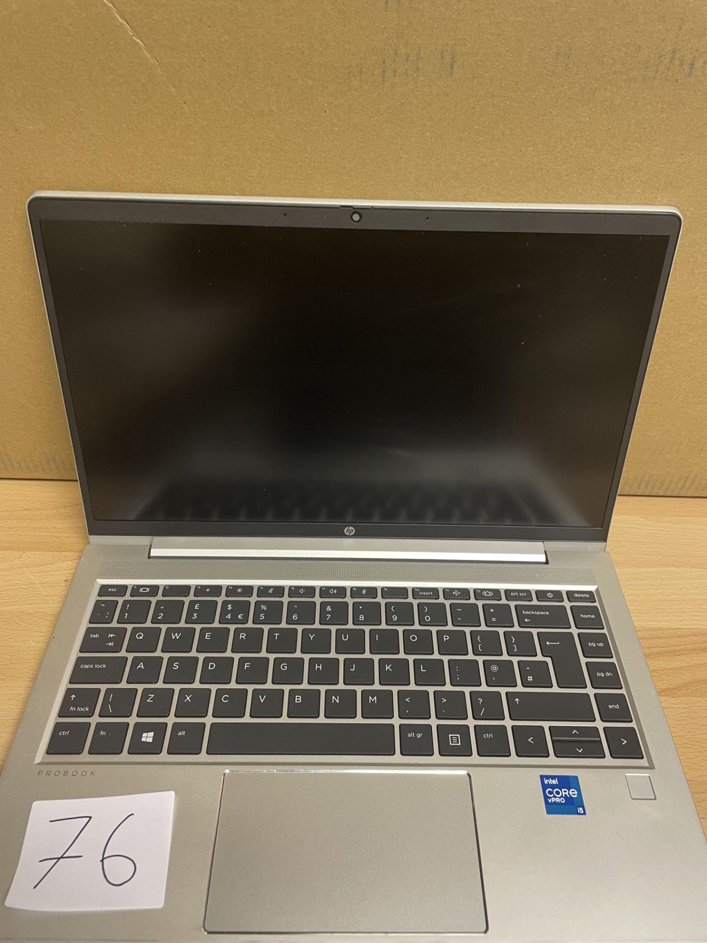 HP, ProBook Core i5 640 G8, No charger or box, slight cosmetic wear, Serial Number 5CD138BJ4H
