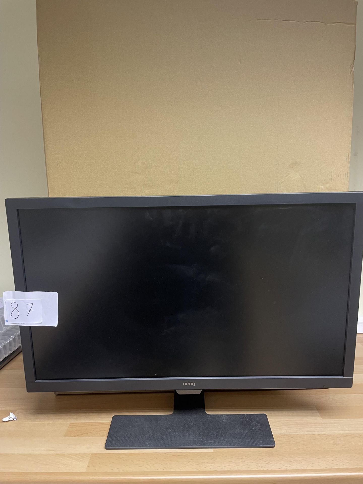 Benq, GL2780-B Monitor, No box or plugs, comes with stand, slight cosmetic wear, Serial Number ETD7