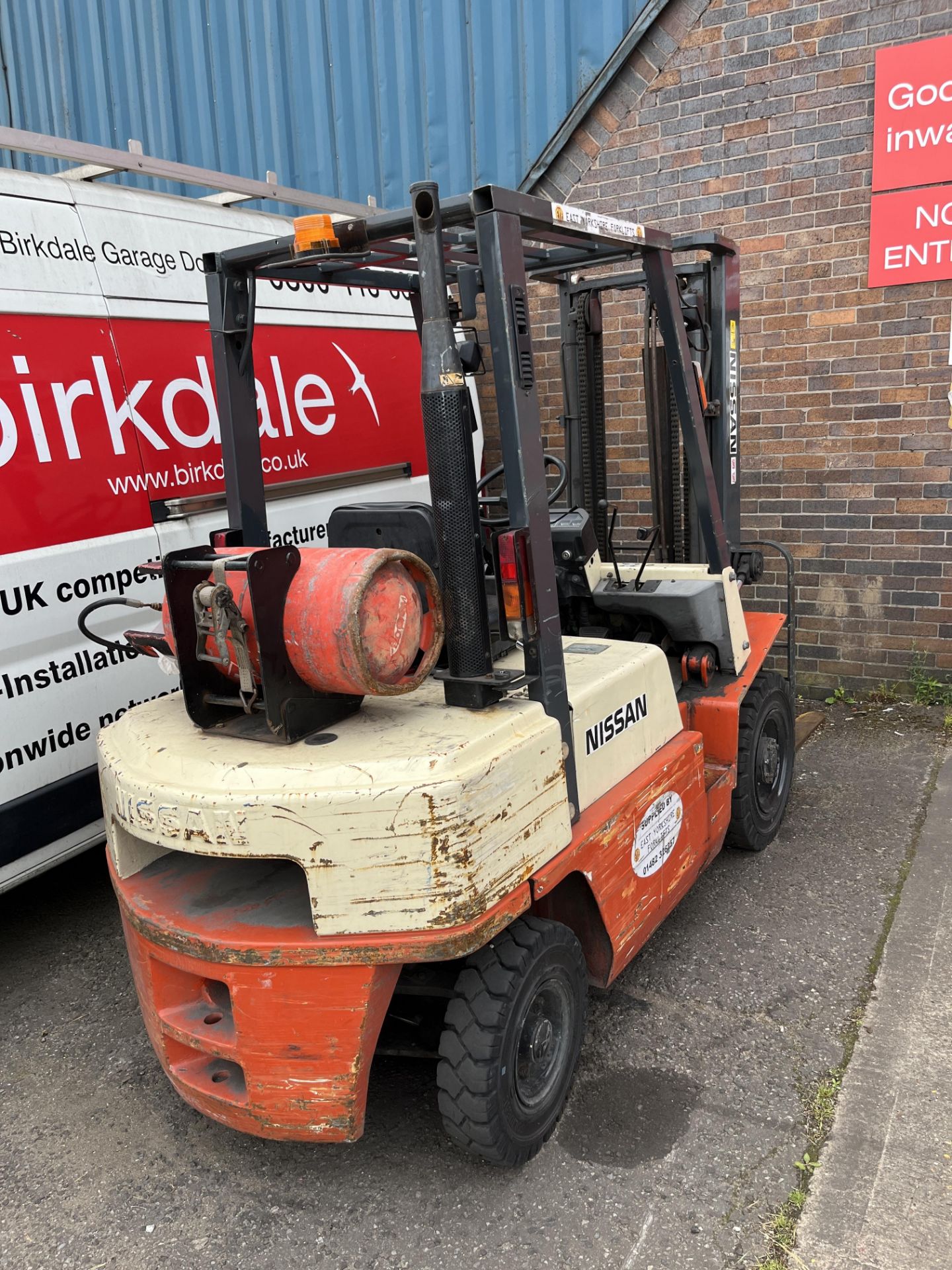 Nissan UJ02A25U LPG Forklift Truck - Image 3 of 4