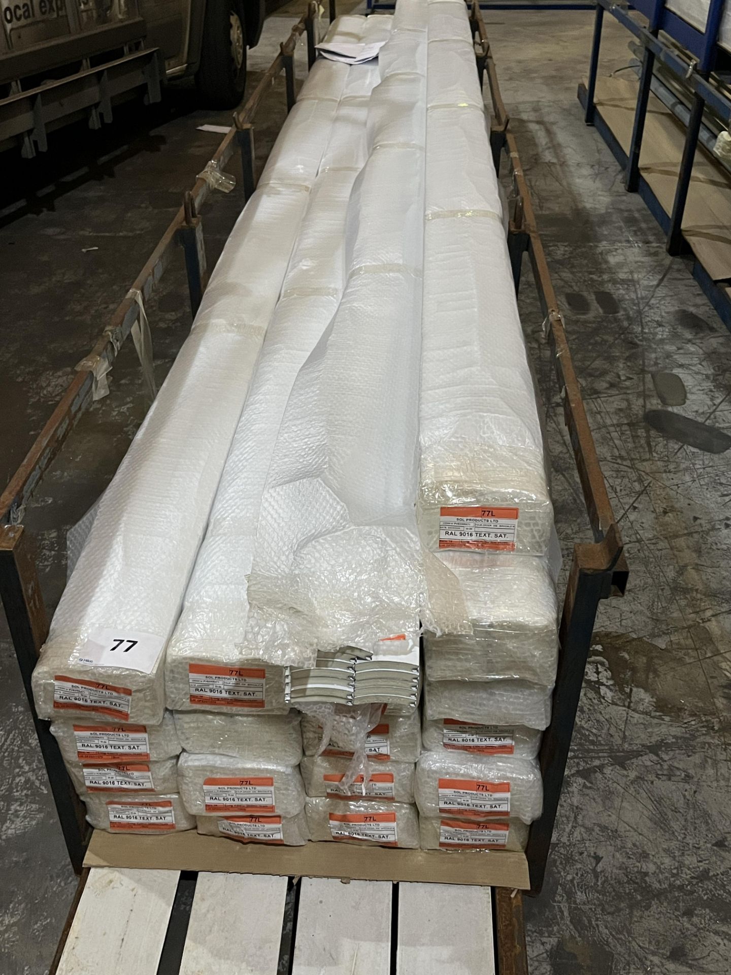 Large Quantity of Branded Insulated Roller Door Laths And Un-branded Bottom Rails, As Per The Descri