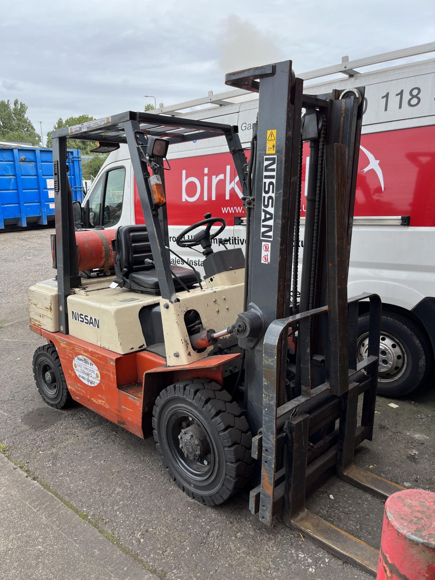 Nissan UJ02A25U LPG Forklift Truck