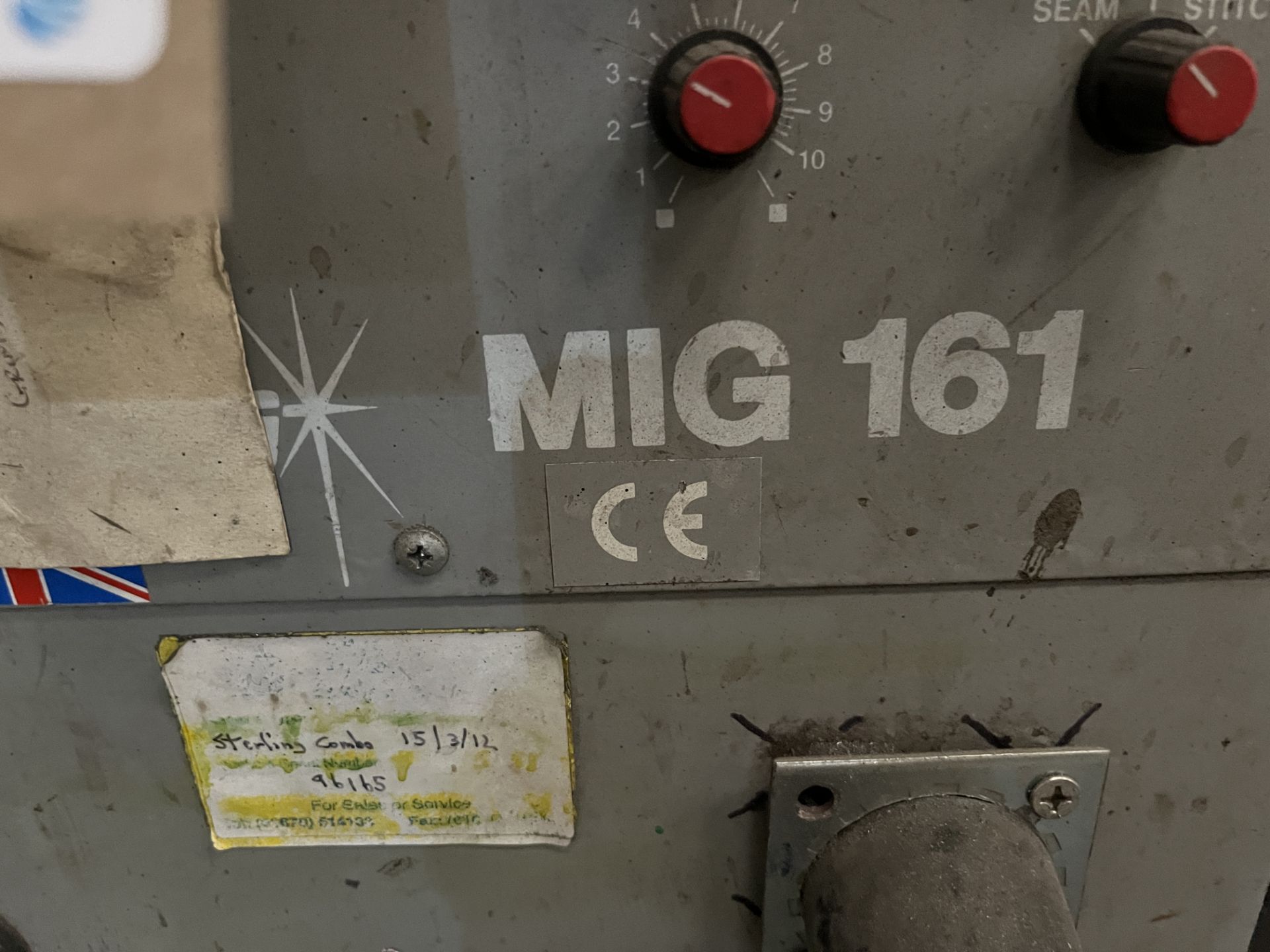 T W Sterling Combo Mig 161 Mobile Welding Set - Image 2 of 2