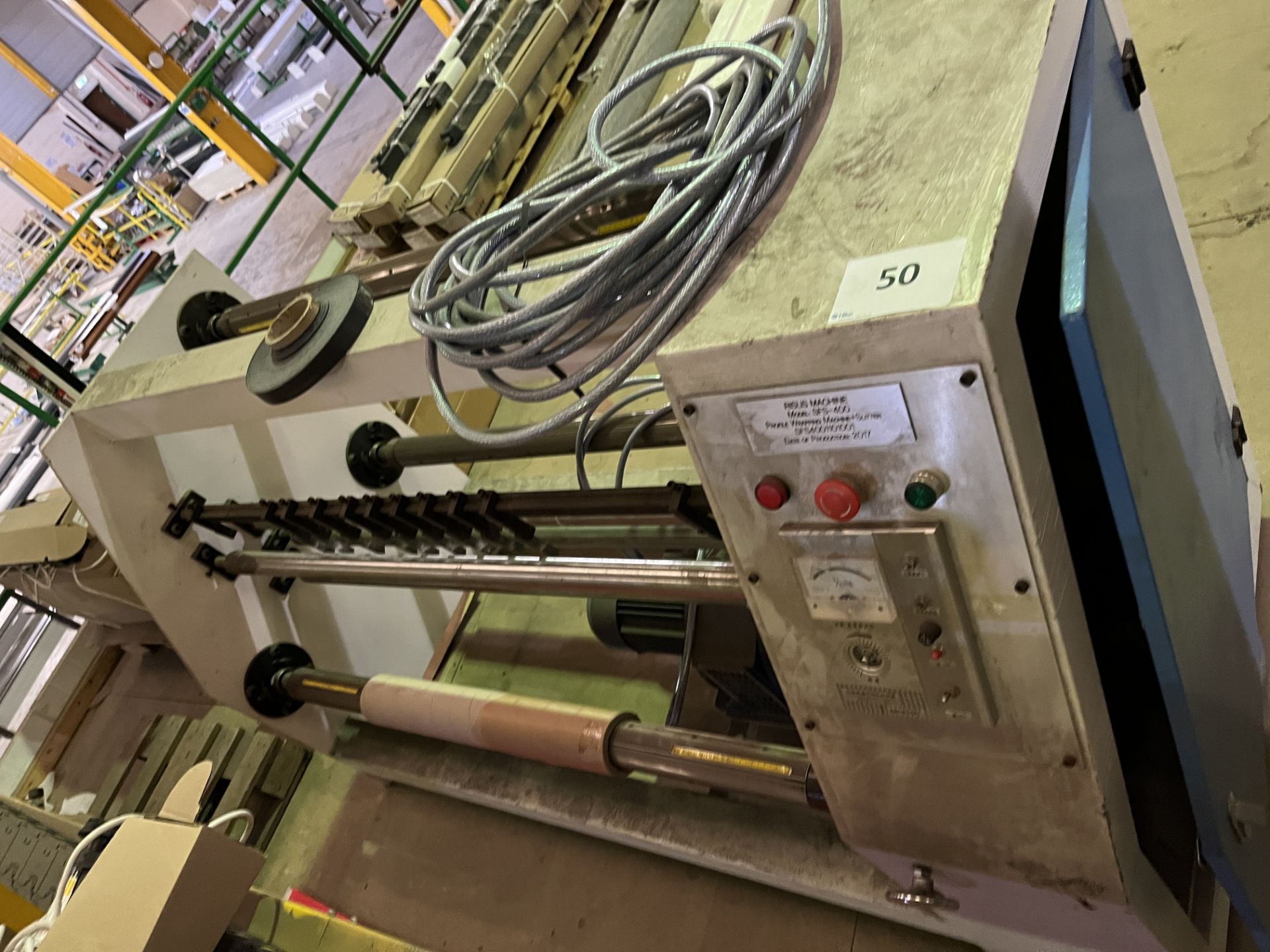 Risus SFS-400 Profile Wrapping Machine and Slitter
