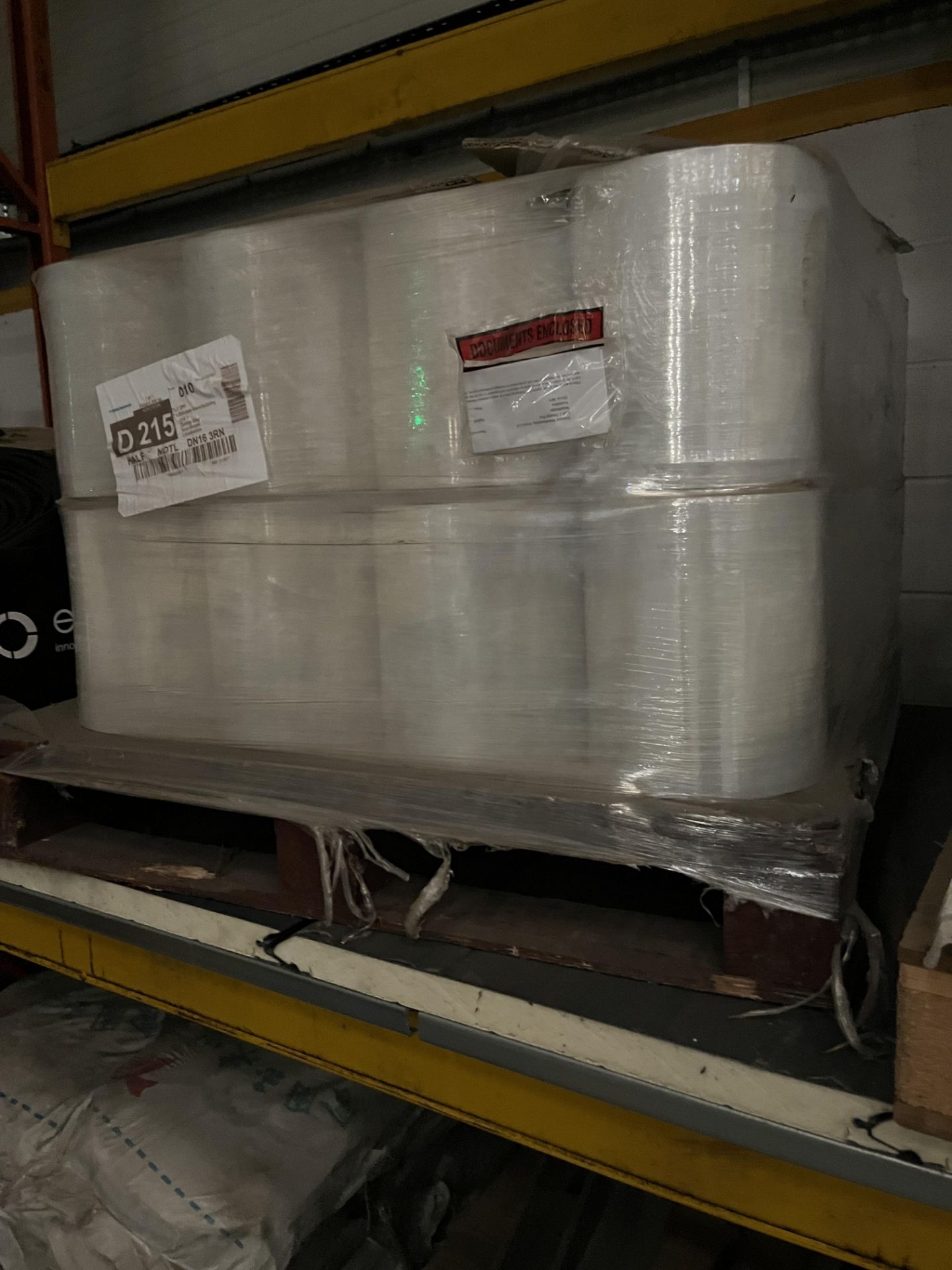 Robpoc Compacta 12 Semi-Automatic Stretch Wrapper (2015) & Quantity of Film Wrap - Image 5 of 6