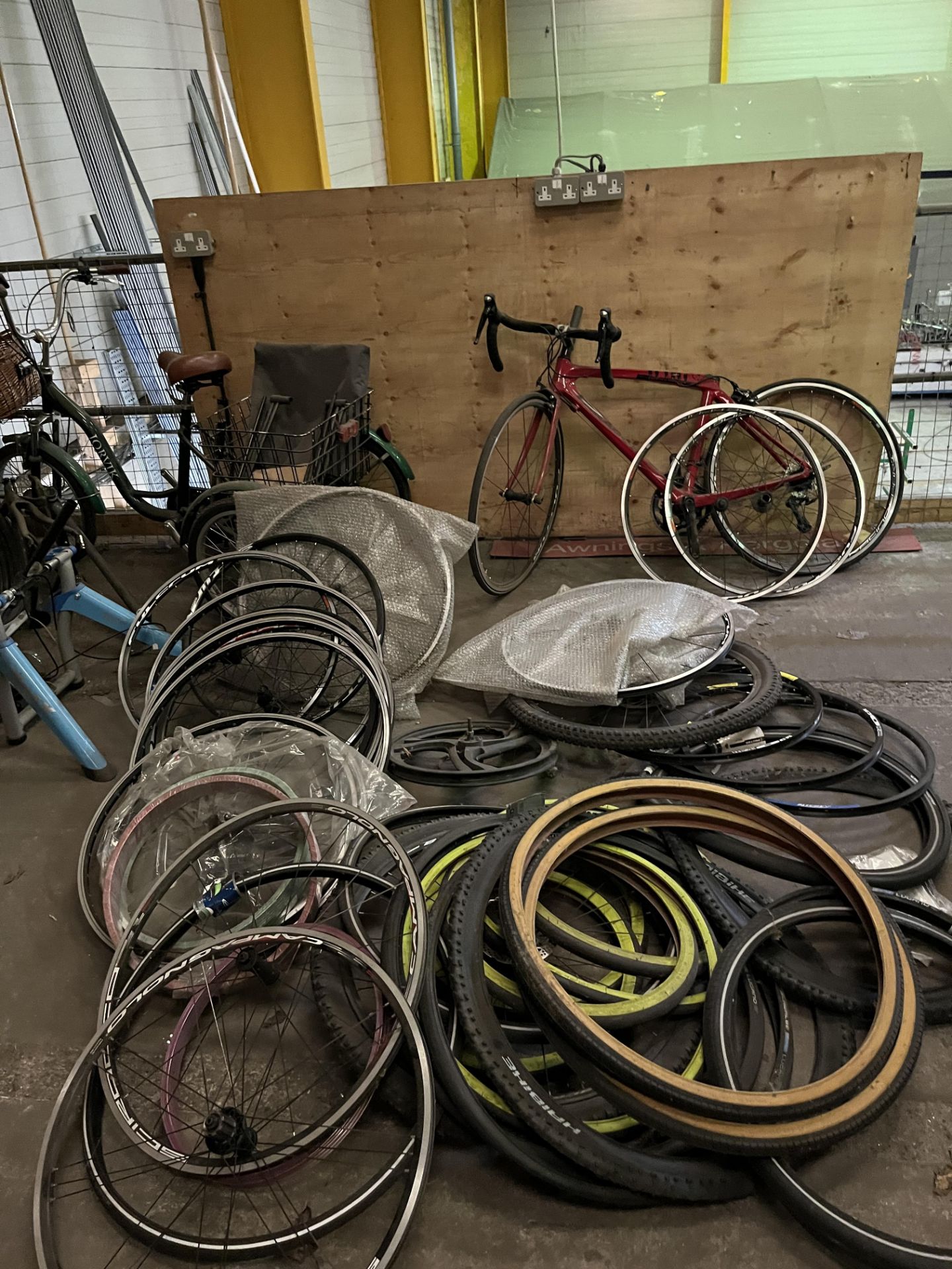 Quantity of Various Bike Components