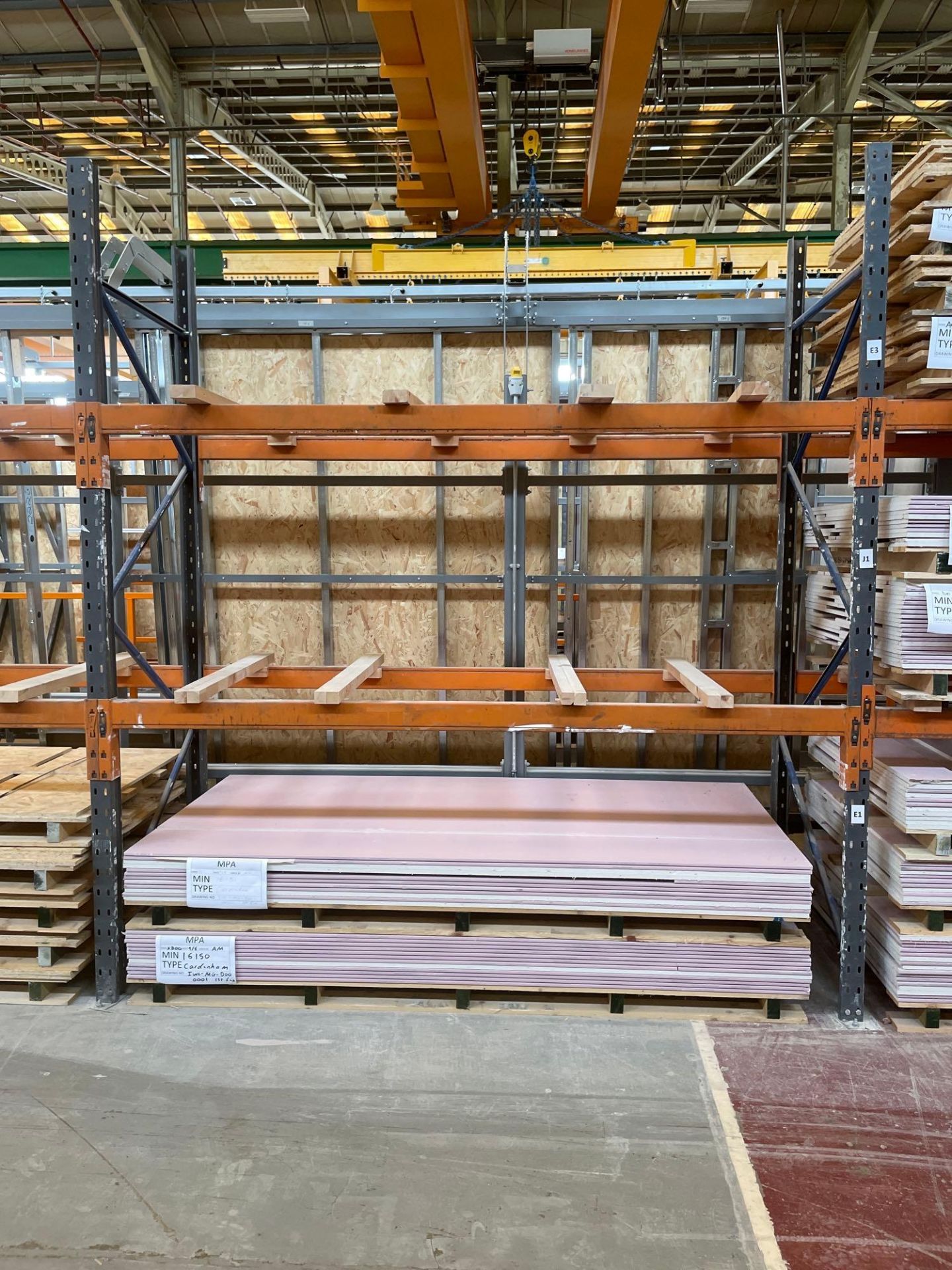 5 Bays of Slotted Steel Pallet Racking 3m x 2.7m - Image 3 of 6