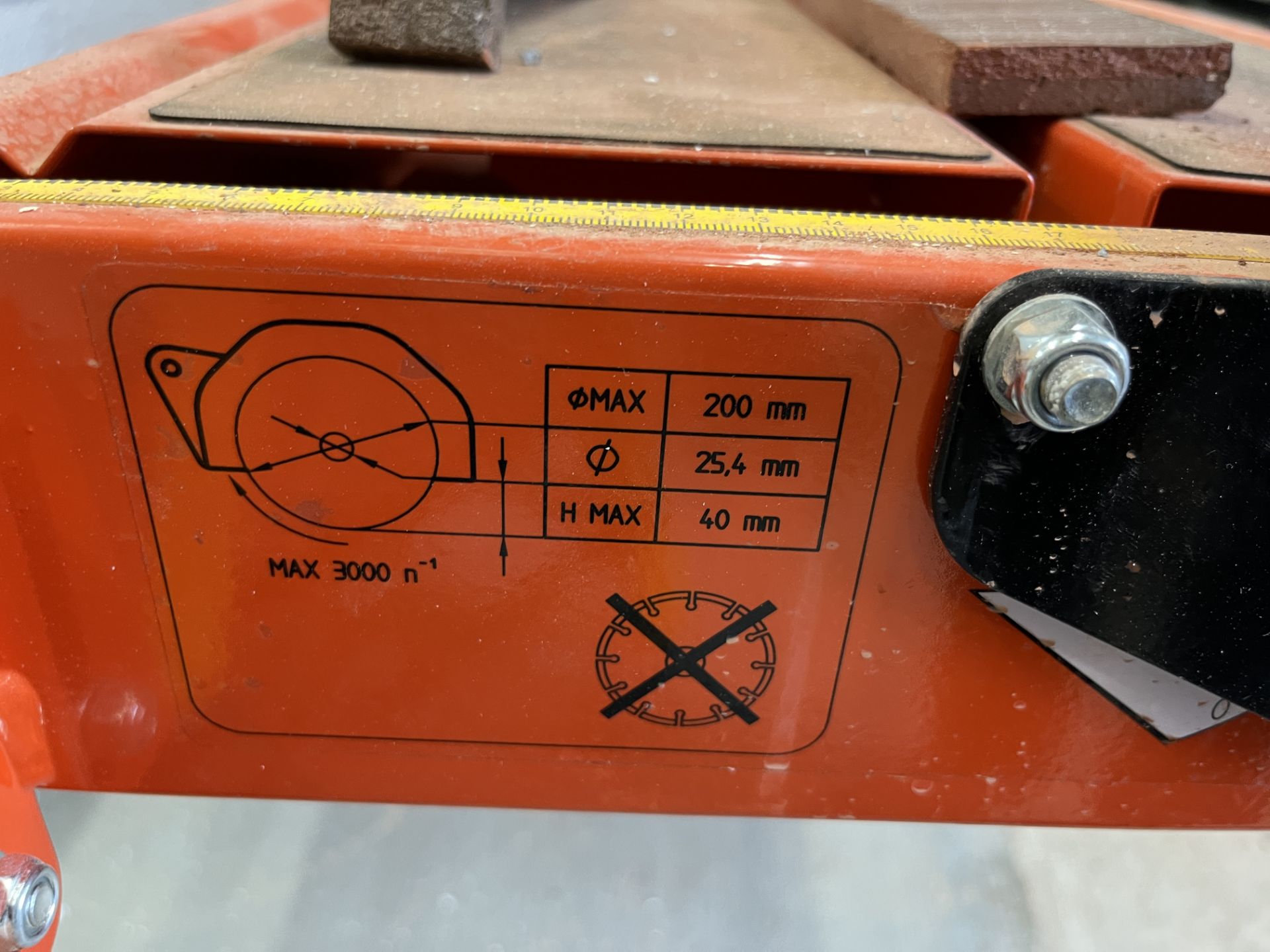 1: Battipav VIP2110 Sliding Table Tile Saw. Serial number 0292968 (2022) - Image 2 of 3