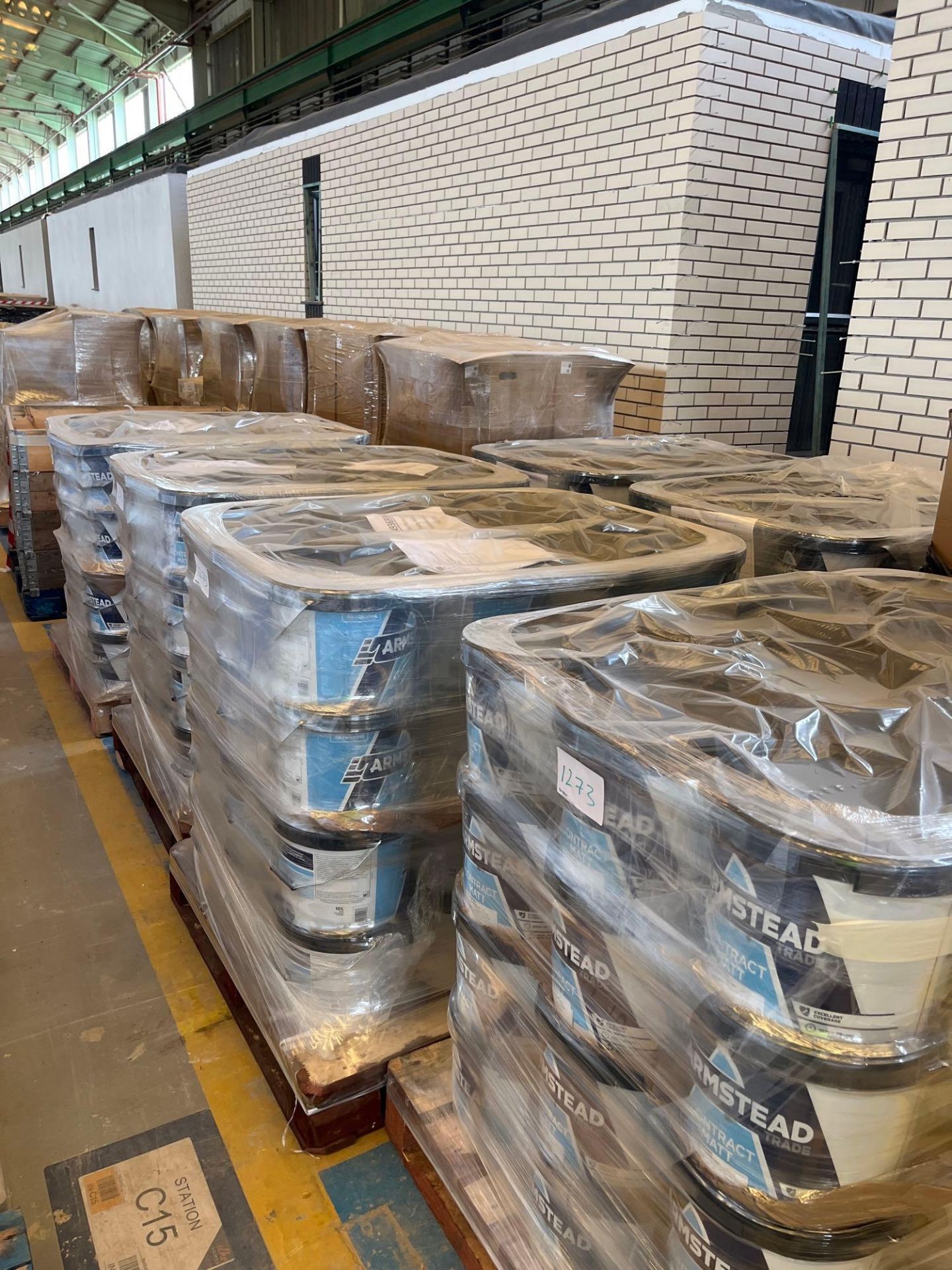 6 Pallets of 48 10L Tubs of Armstead Contract Matt Emulsion - Image 2 of 6