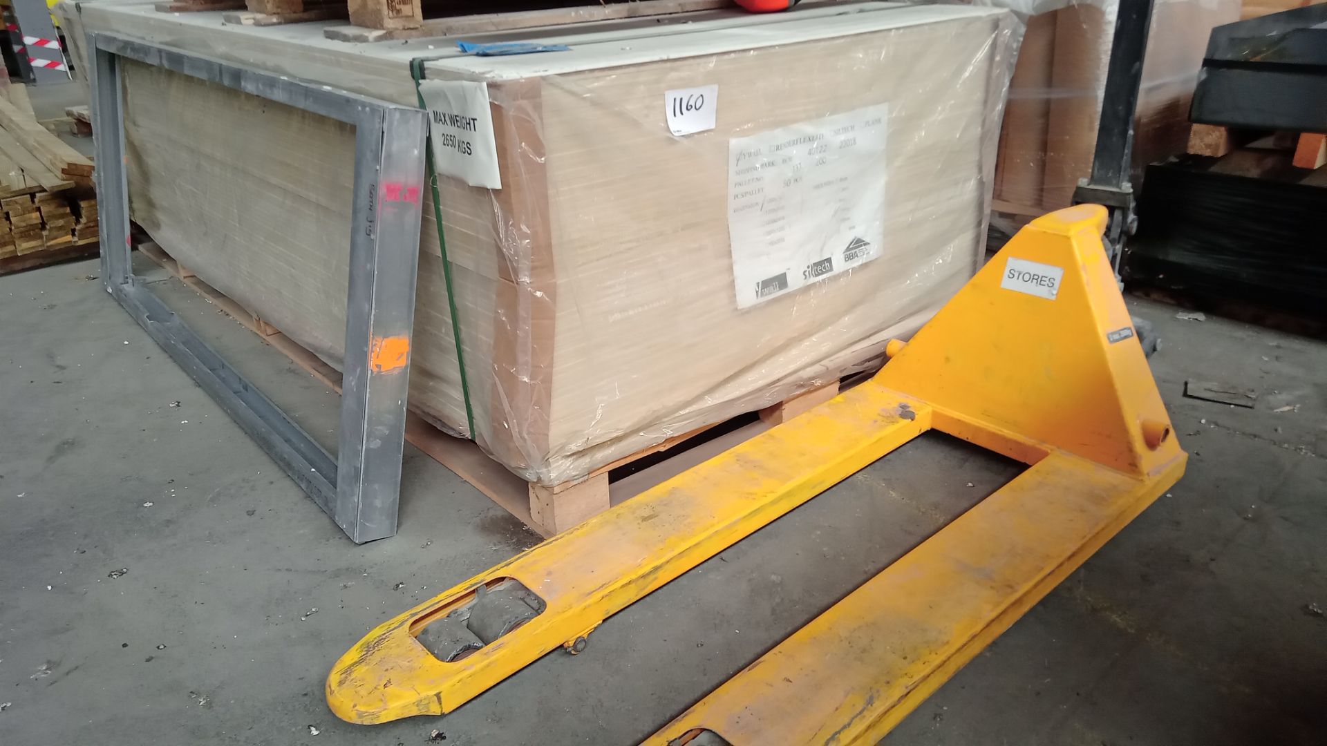 1: Pallet of 50x Ywall 1200x2400x12mm Fibre Cement Building Board