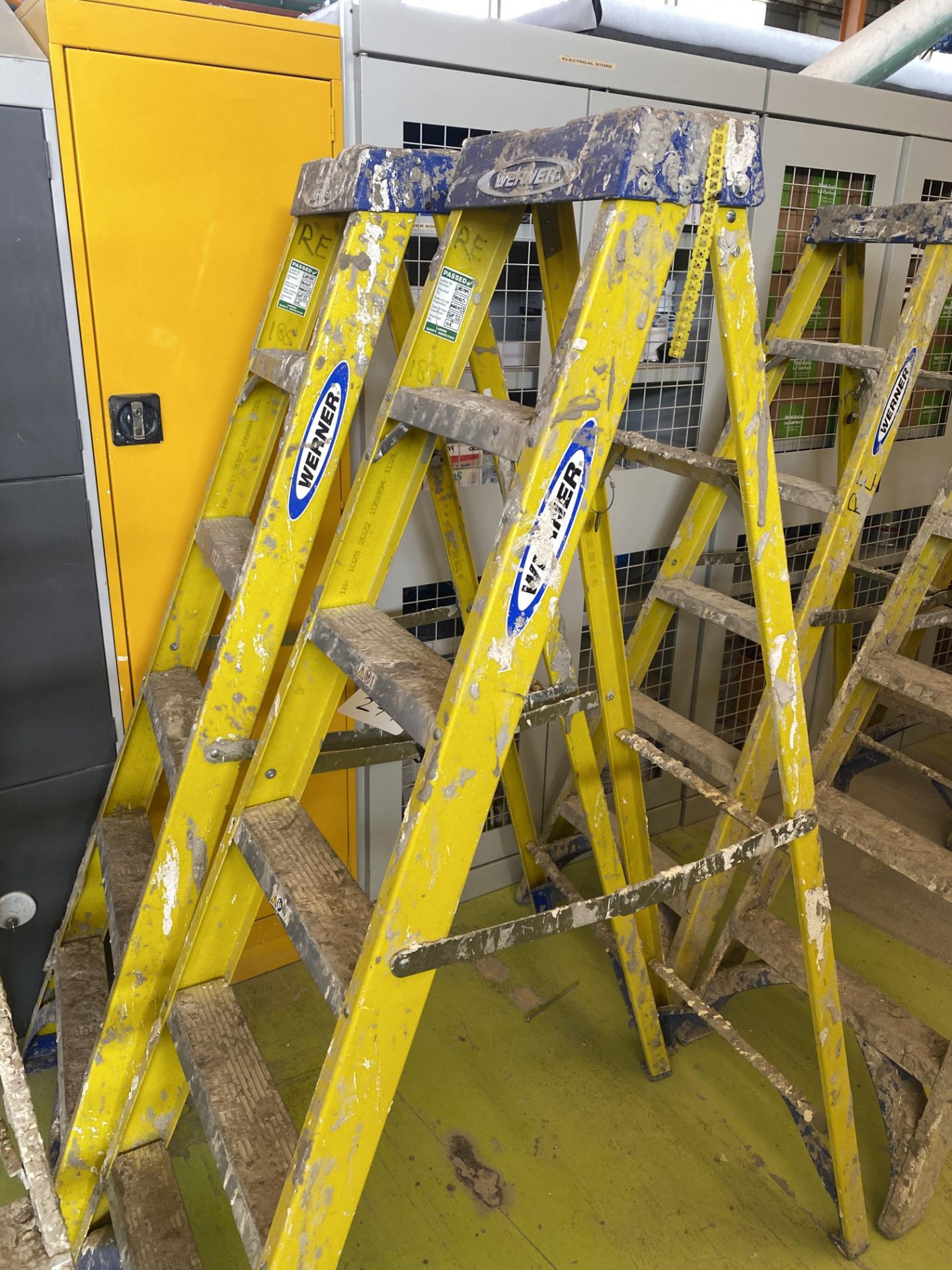 2: Werner 5 Step Folding Ladders