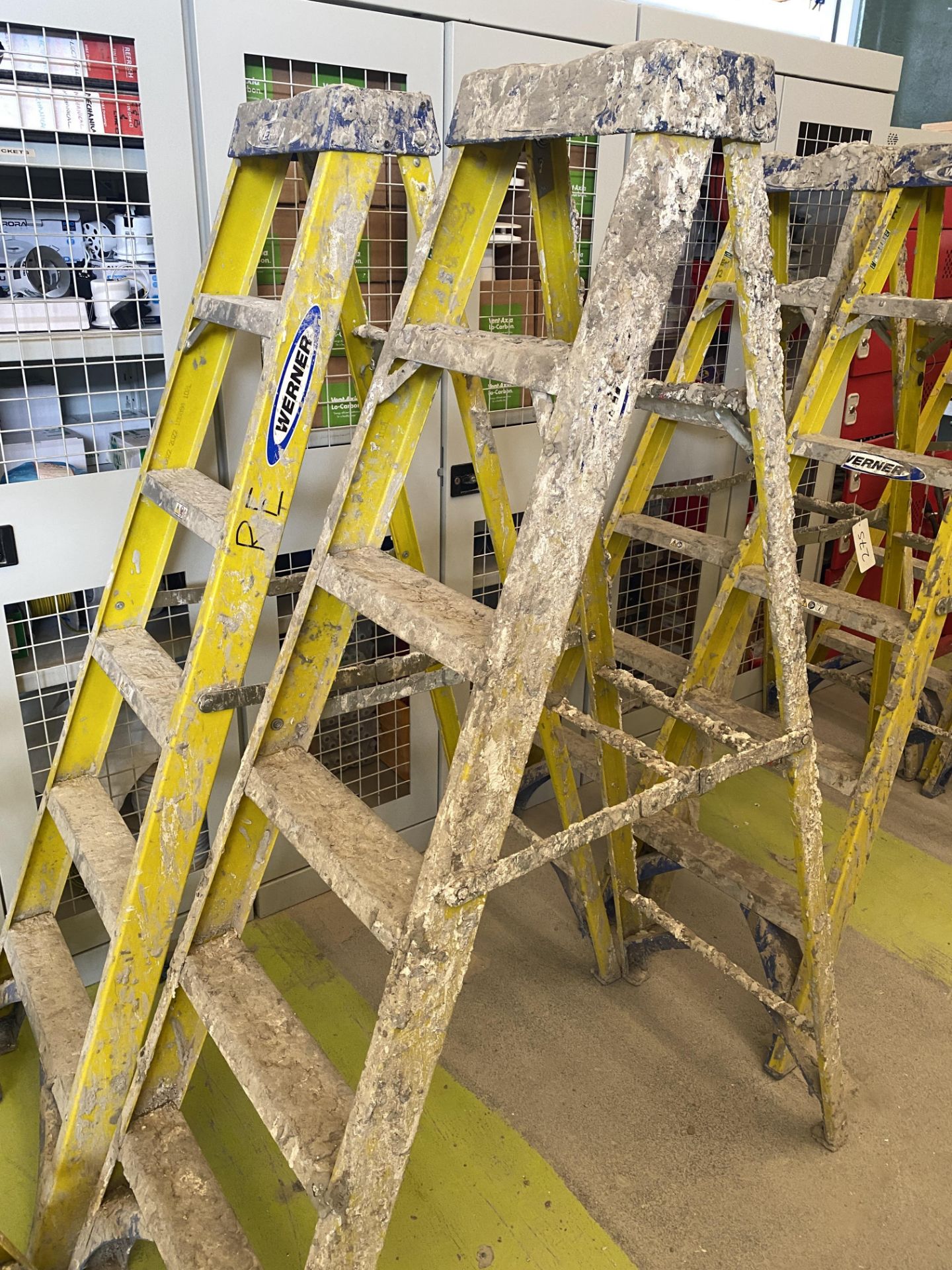 2: Werner 5 Step Folding Ladders