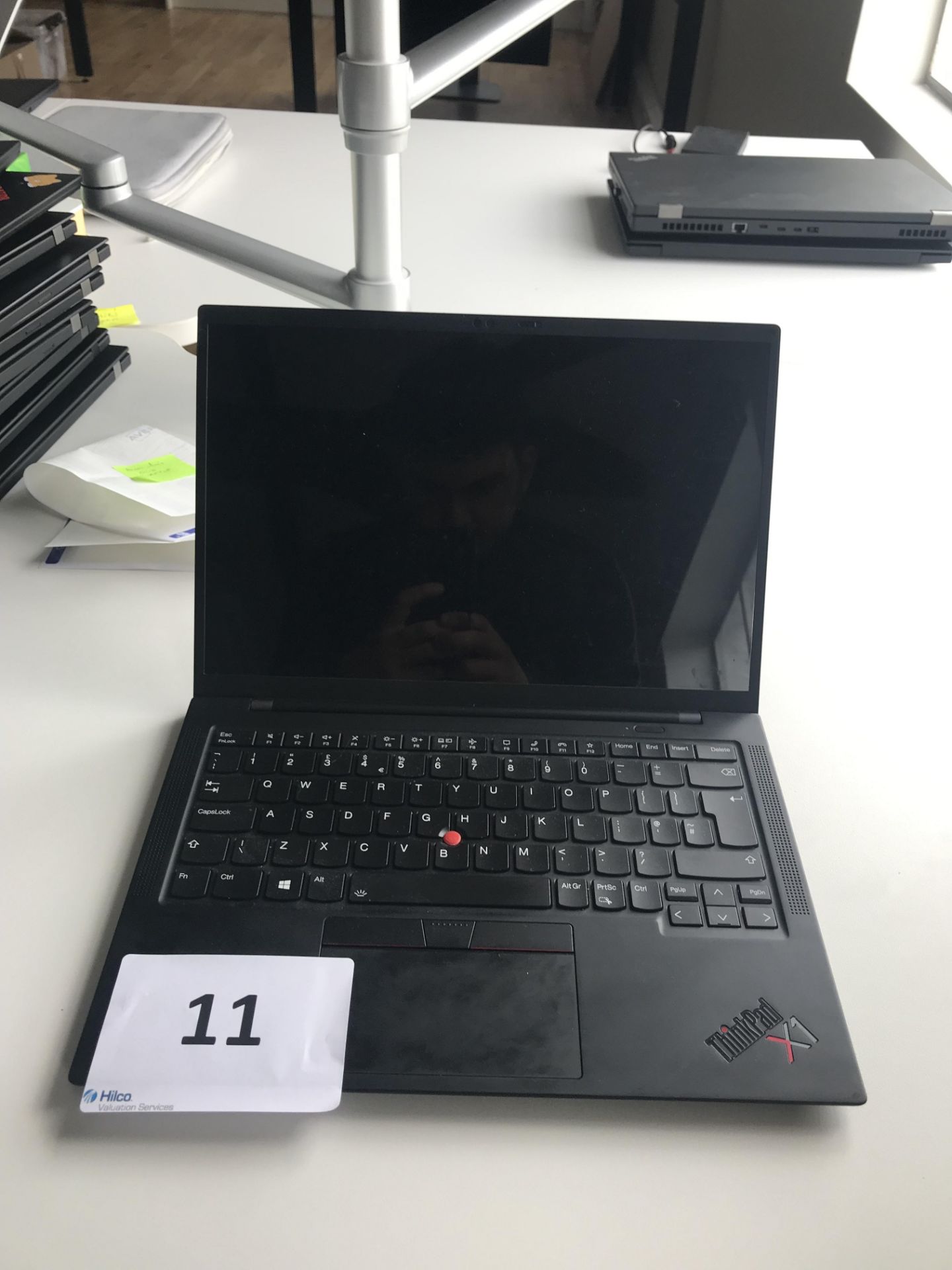 1, Lenovo X1 Carbon Thinkpad Gen 9 Laptop. Serial No. PF-34Q131 (2021)