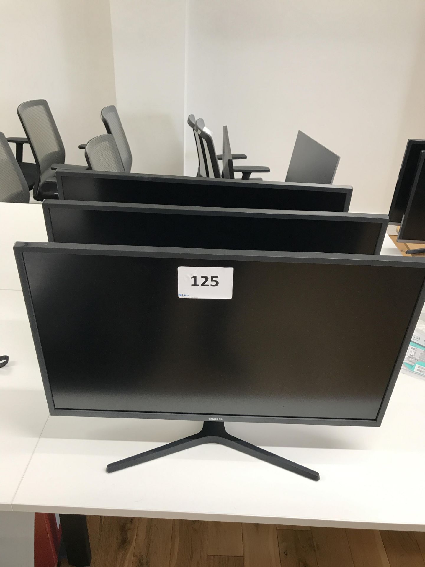 2, Samsung U32J590UQ 32in Monitors and (1) Samsung U32J590UQR 32in Monitor, As Lotted