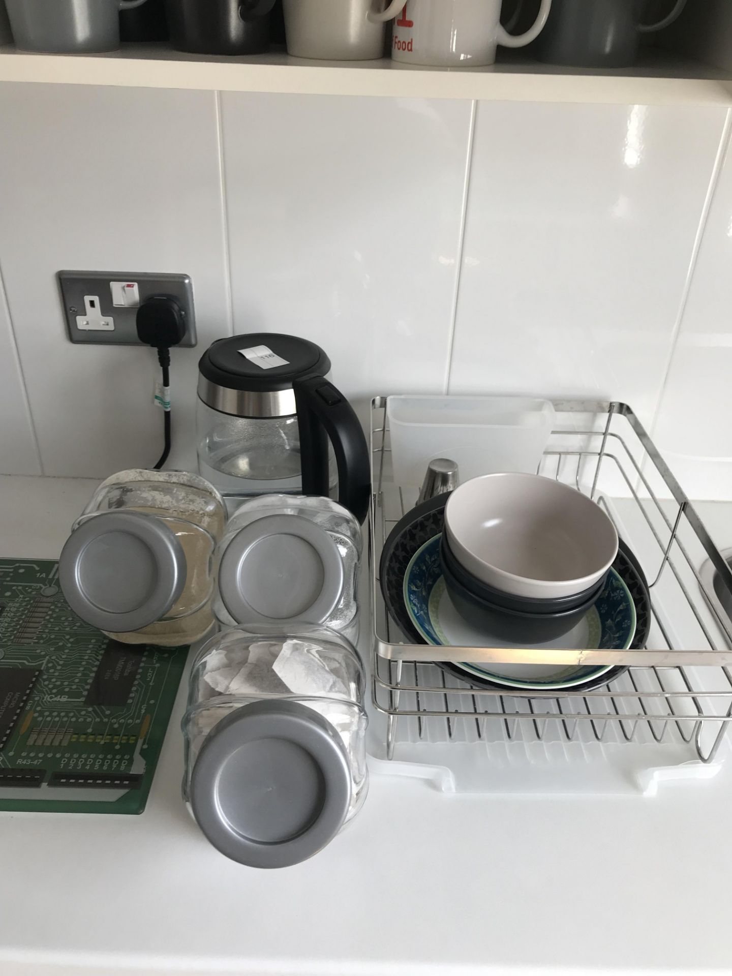 Qty, Kitchen Crockery and Utensils, As Lotted