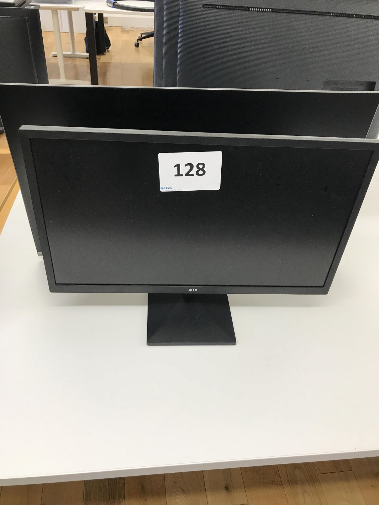 1, LG 24MK430H 24in Monitor and (1) Viewsonic VS1790 32in Monitor, As Lotted