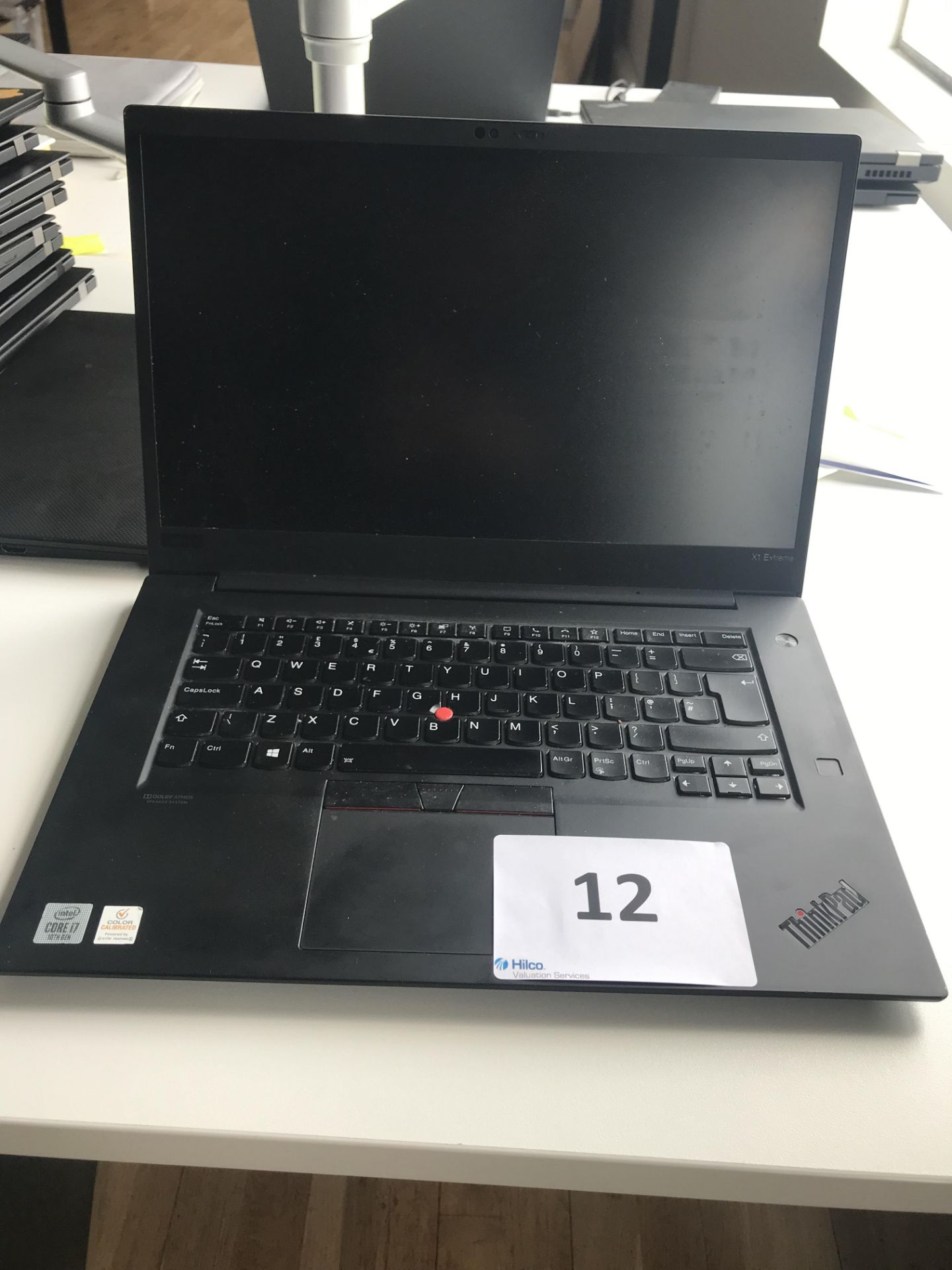 1, Lenovo X1 Carbon Thinkpad Gen 3, Core i7-10750H CPU, 16GB RAM, 476GB hd Laptop. Serial No. R9-10F