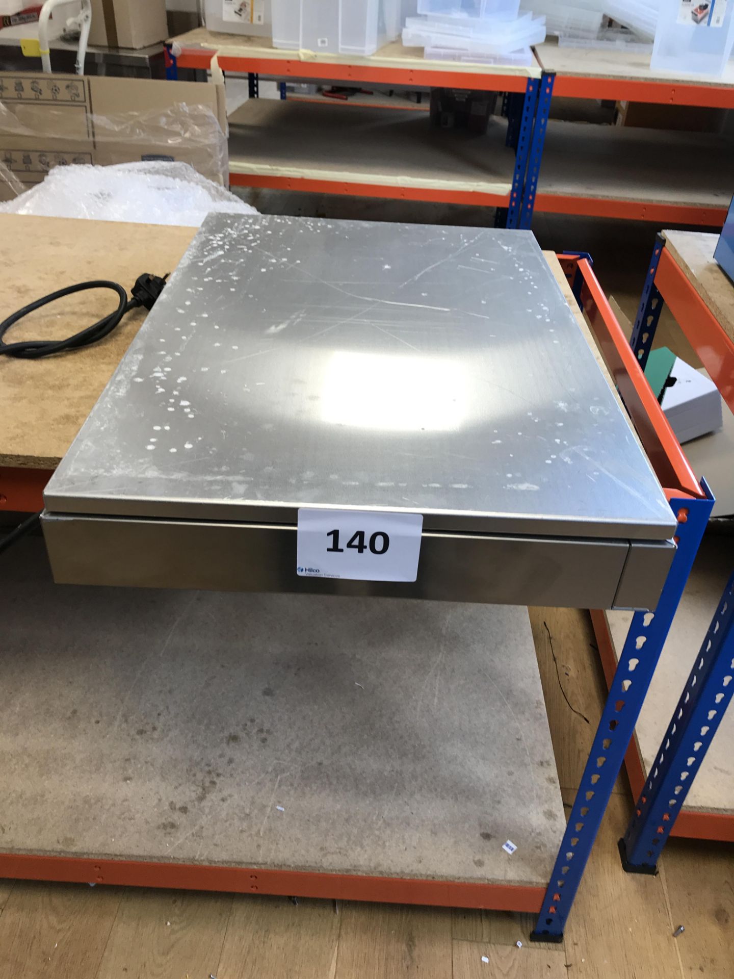 1, Lincat HB2 WEE/FG0049TZ Stainless Steel Heated Display Base. Serial No. 30222249 (Approx 740mm x