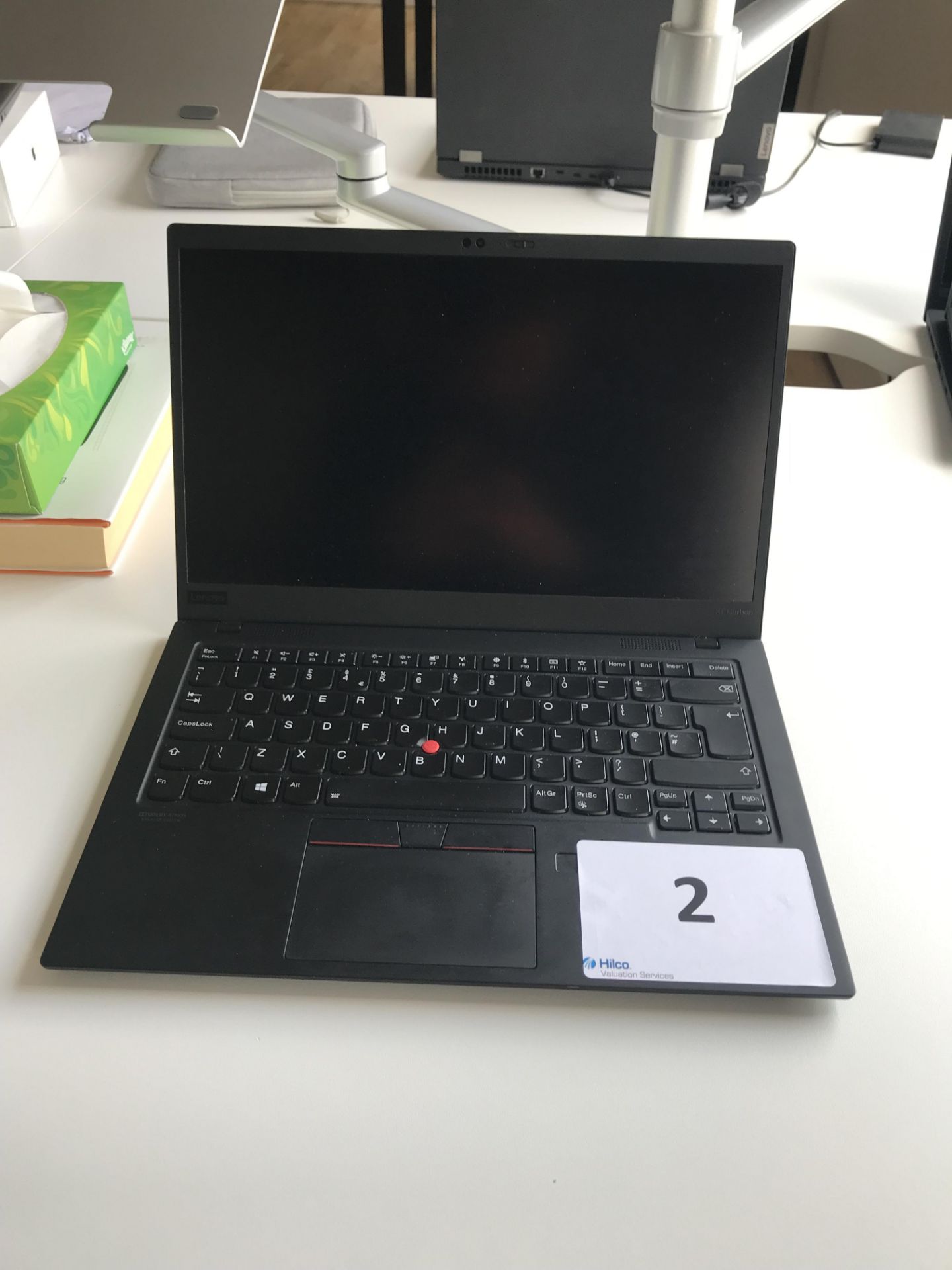 1, Lenovo X1 Carbon Thinkpad 8th Gen Laptop. Serial No. PF-IZDGTZ (2019)