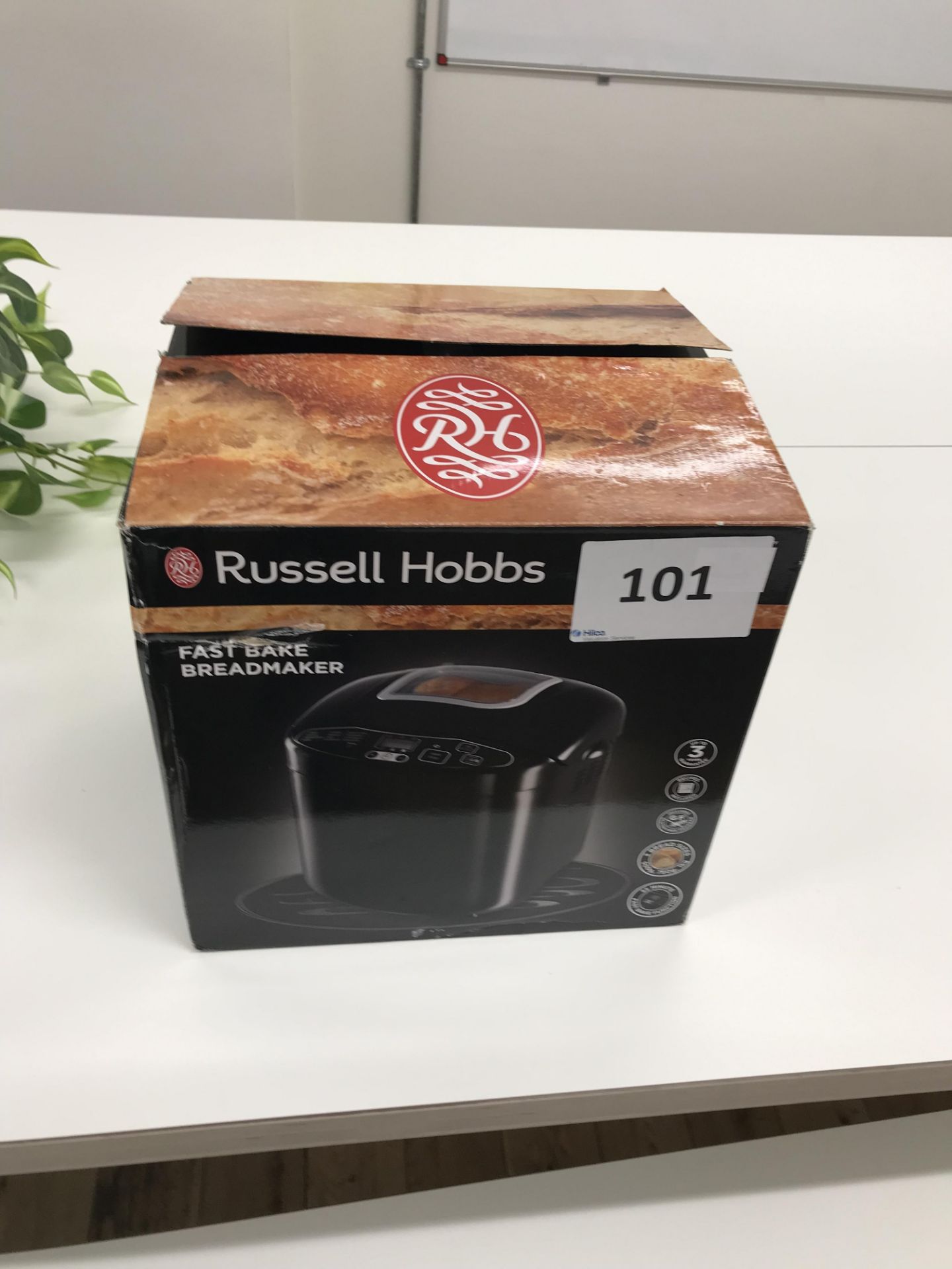 1, Russell Hobbs Electric Fast Bread Maker (New In Box)