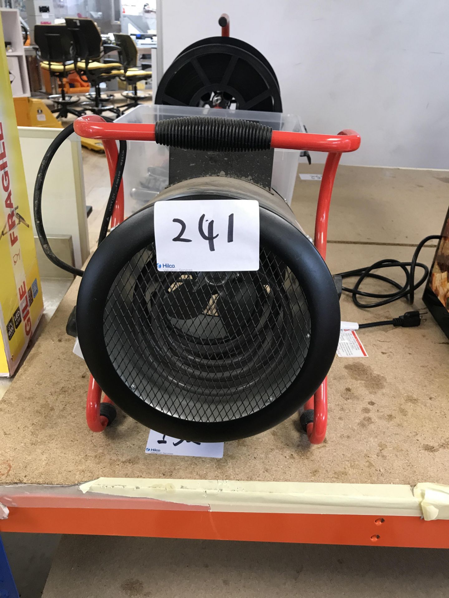 1, RS PRO BG-C3/1 Electric Fan Heater