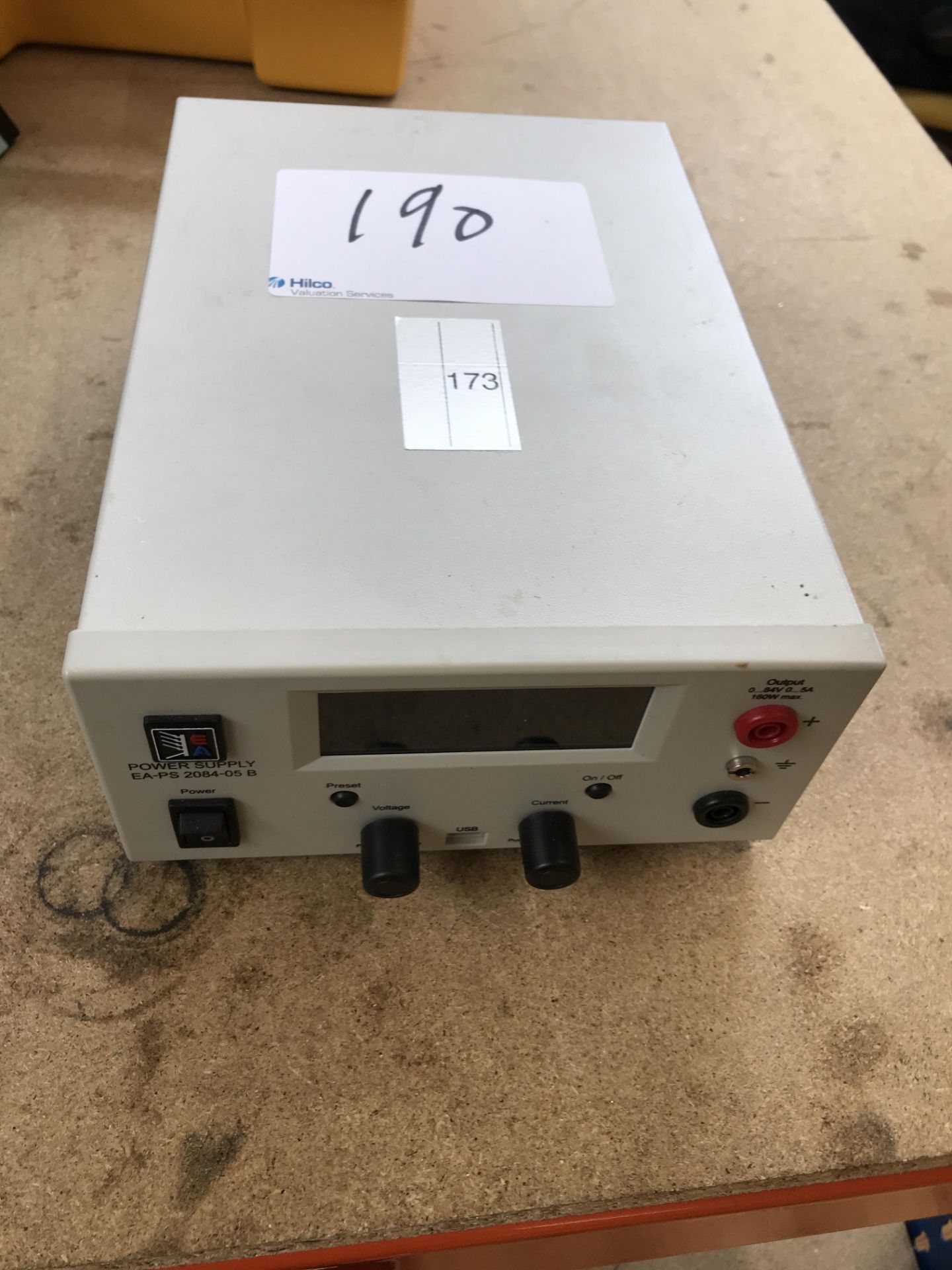 1, Elektro-Automatik PS2084-05B Power Supply. Serial No. 2863421031