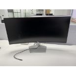 Dell Model S3423DWC Curved Screen Computer Monitor (Year of Manufacture 2022)