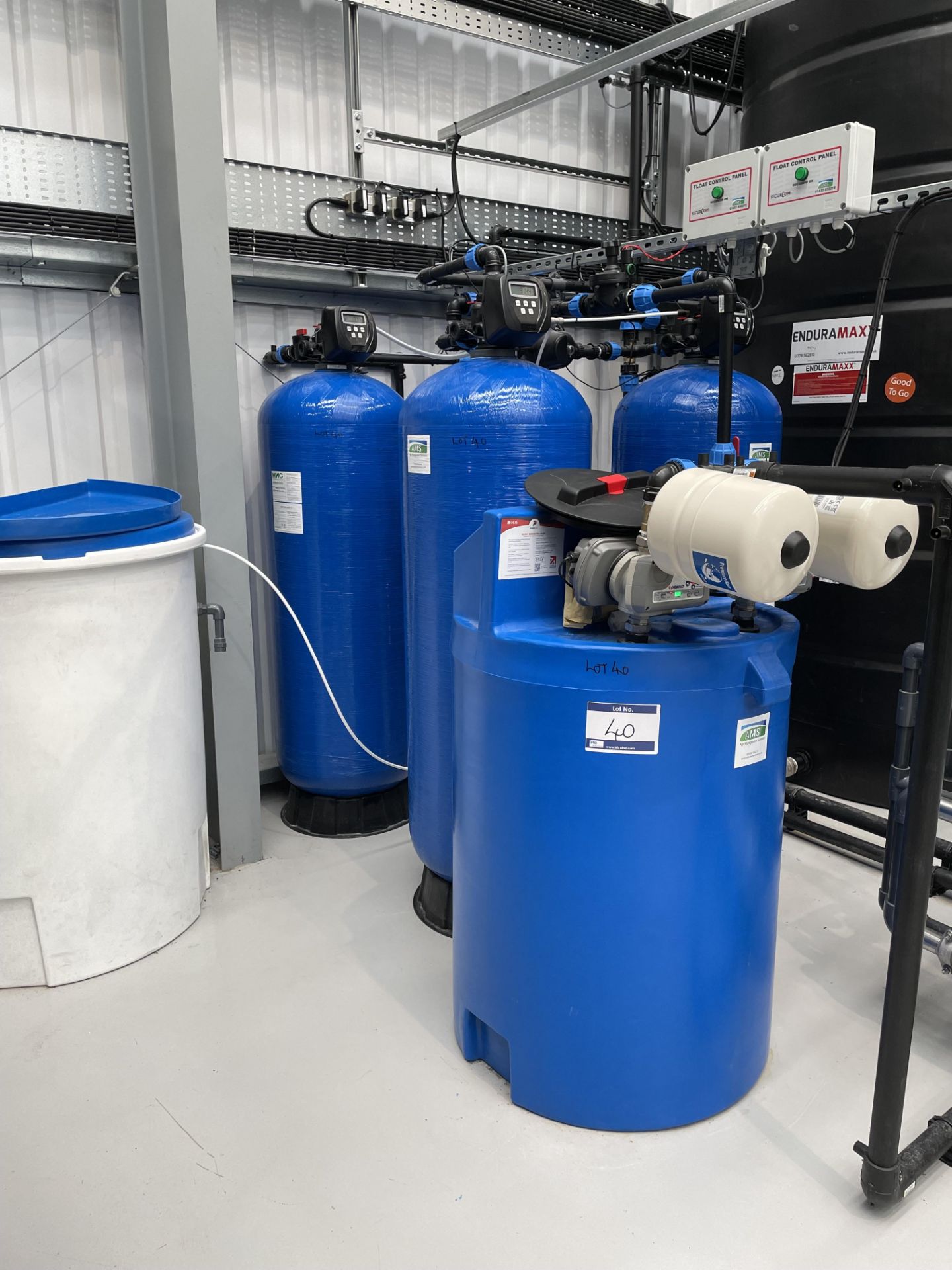 4 Stage Water Softening and Treatment Plant Together With All Associated Equipment