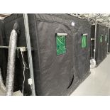 2.4 x 1.2 x 2M Horticultural / Hydroponic Growing Tent Including: Eider Controls Dehumidifier and Da