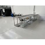 6 Stainless Steel Benches