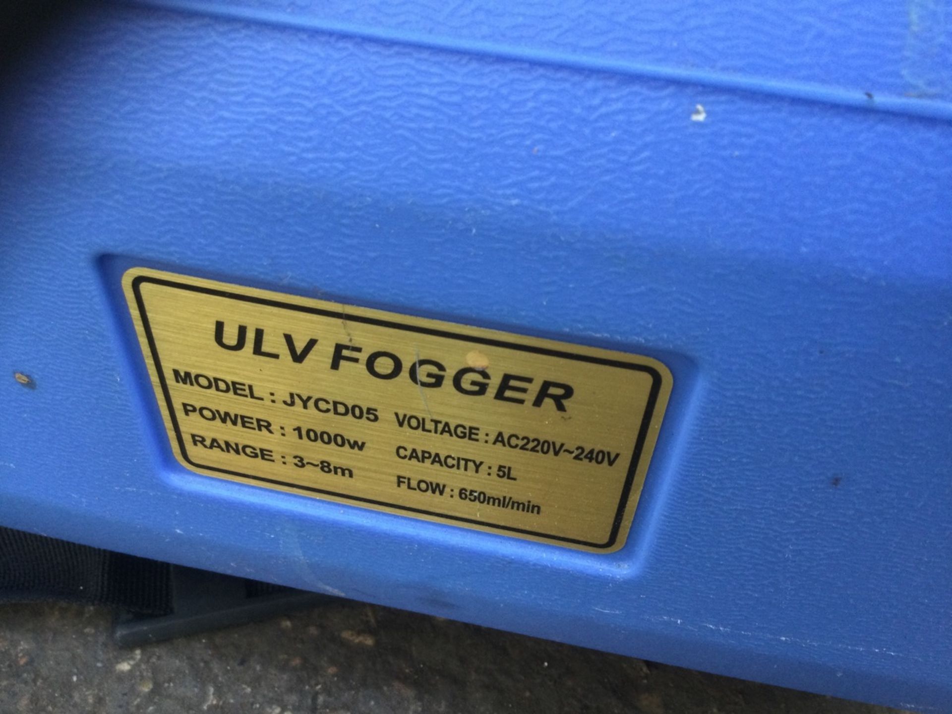 3: JYCD05 ULV Fogger Units, 1000w, 5litre Capacity - Image 2 of 2