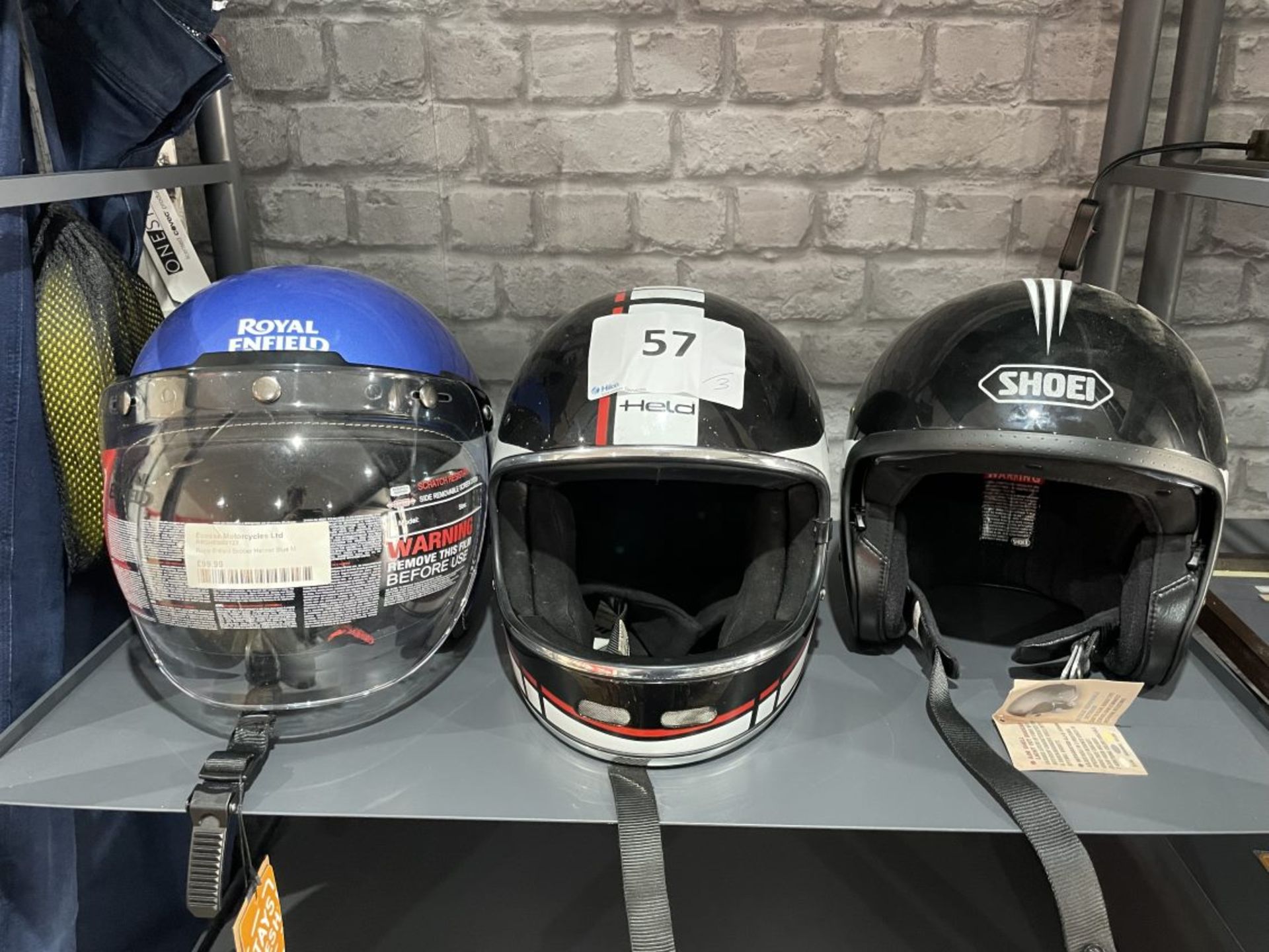 3 Various Display Helmets