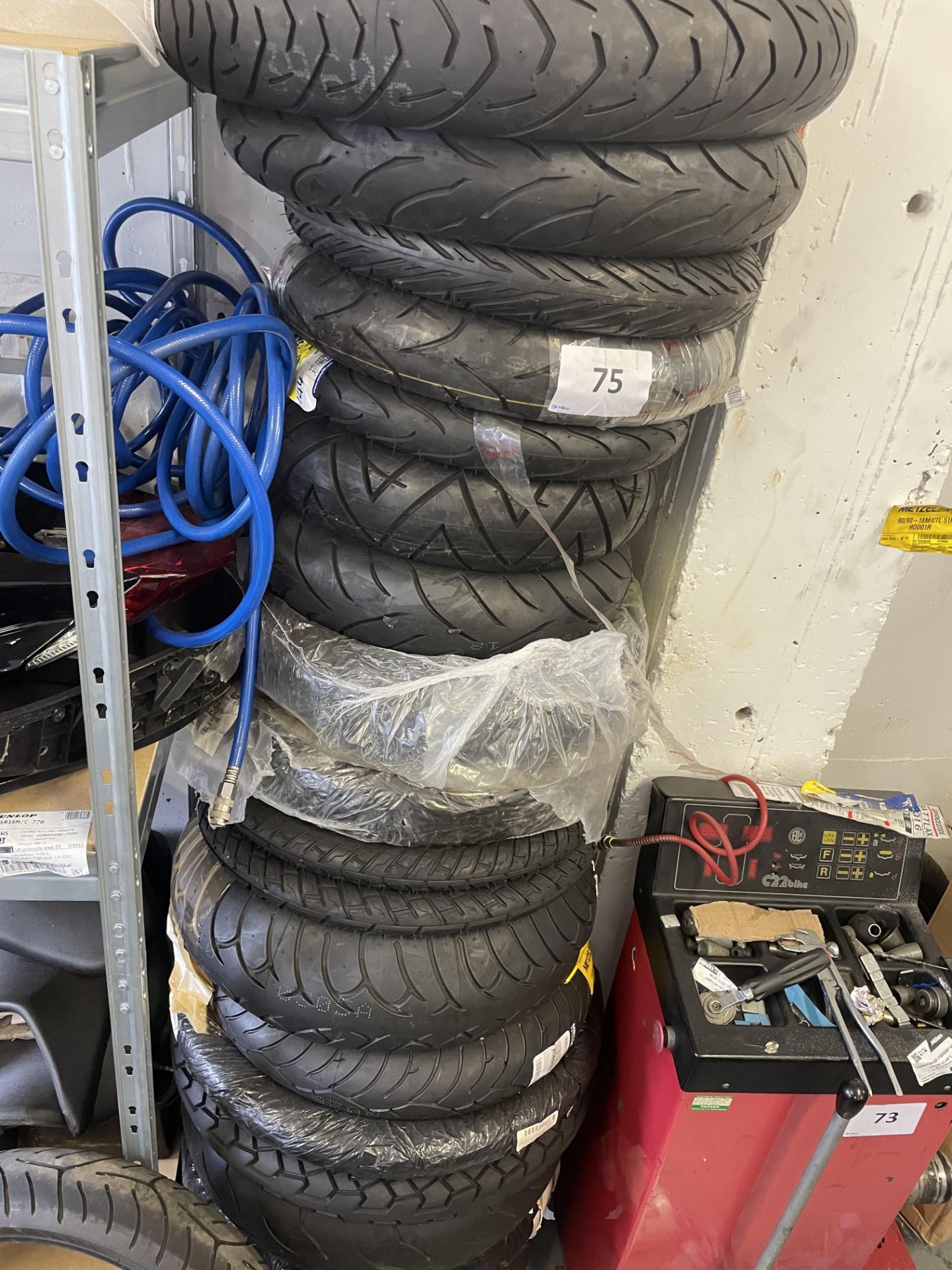 18: Various Motorbike Tyres - Image 2 of 2