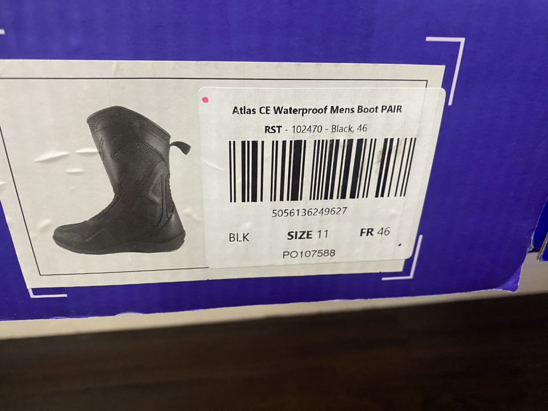 RST Atlas CE Waterproof Mens Boots, Size 11 (Boxed) - Image 2 of 2