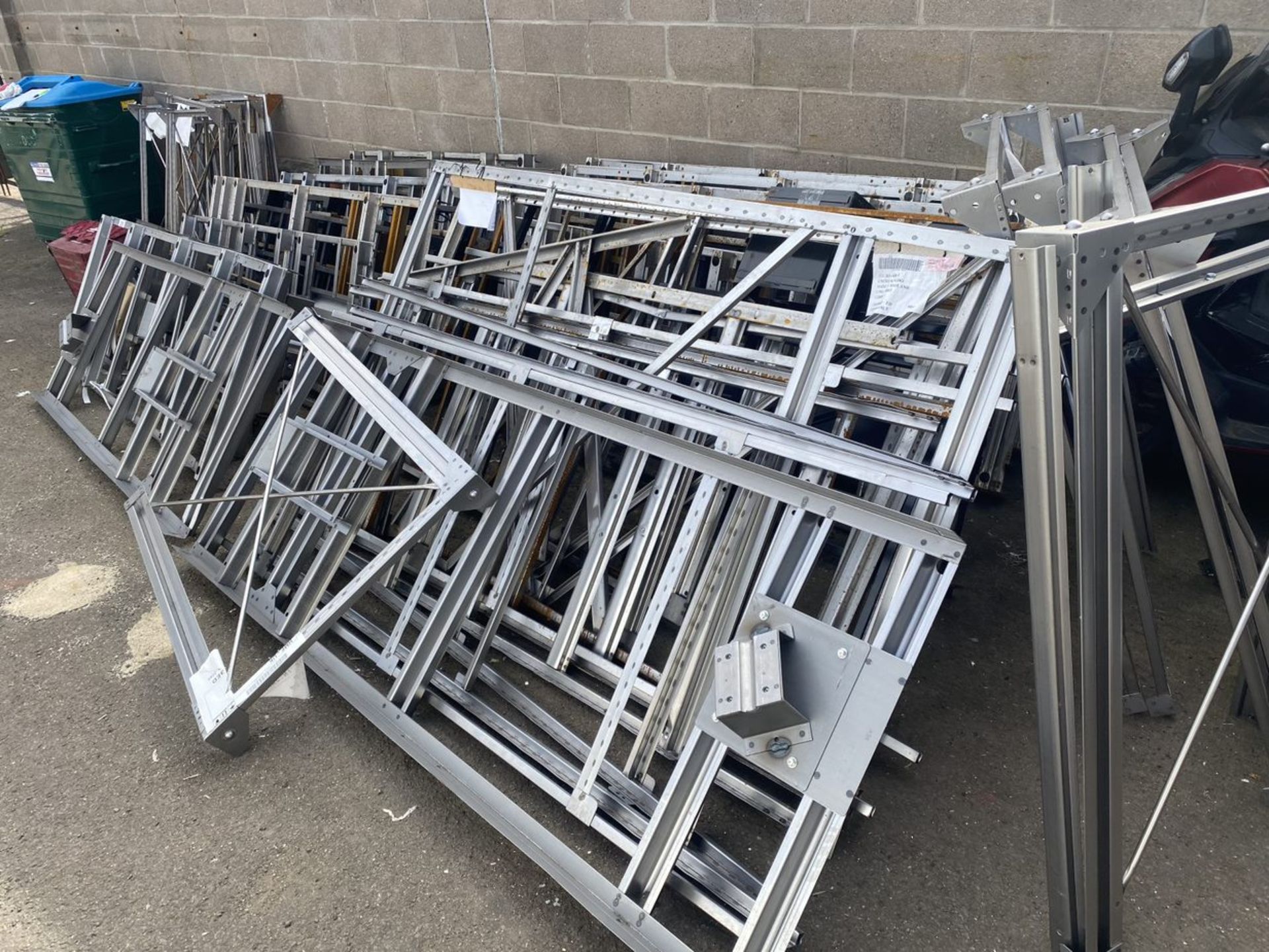 Large Quantity of Metal Motorcycle Bike Shipping Frames - Image 4 of 4