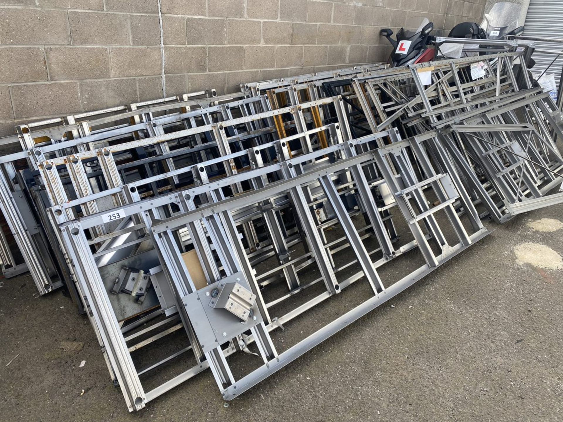 Large Quantity of Metal Motorcycle Bike Shipping Frames