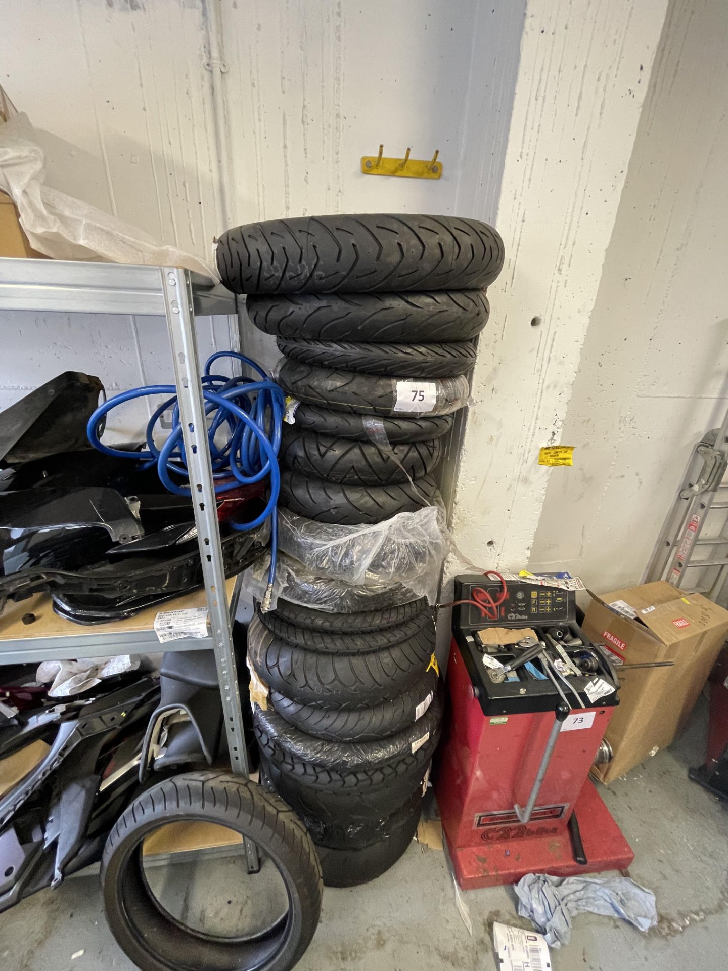 18: Various Motorbike Tyres